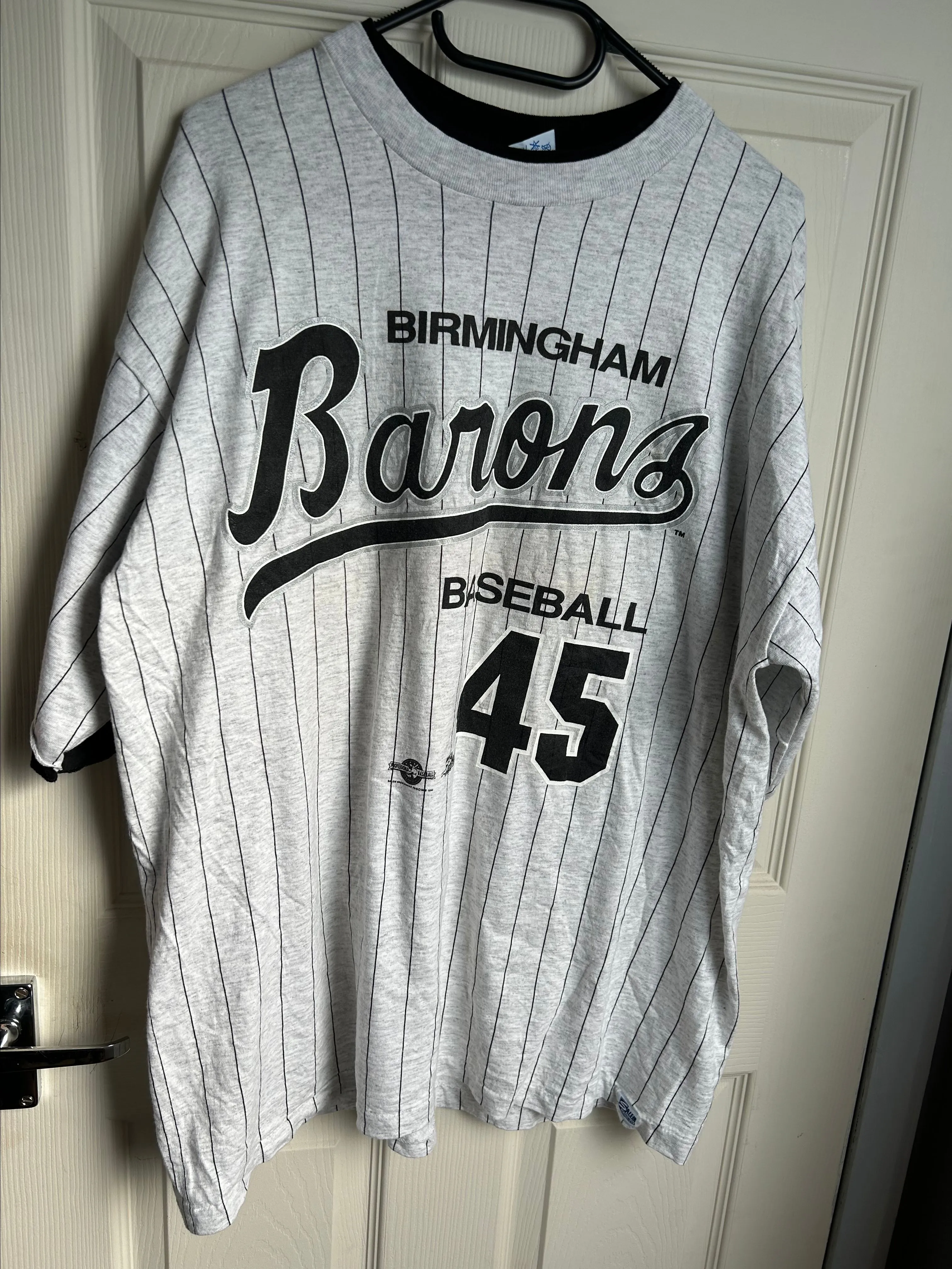 Product image for RARE Vintage Michael Jordan Birmingham Barons Baseball tee
