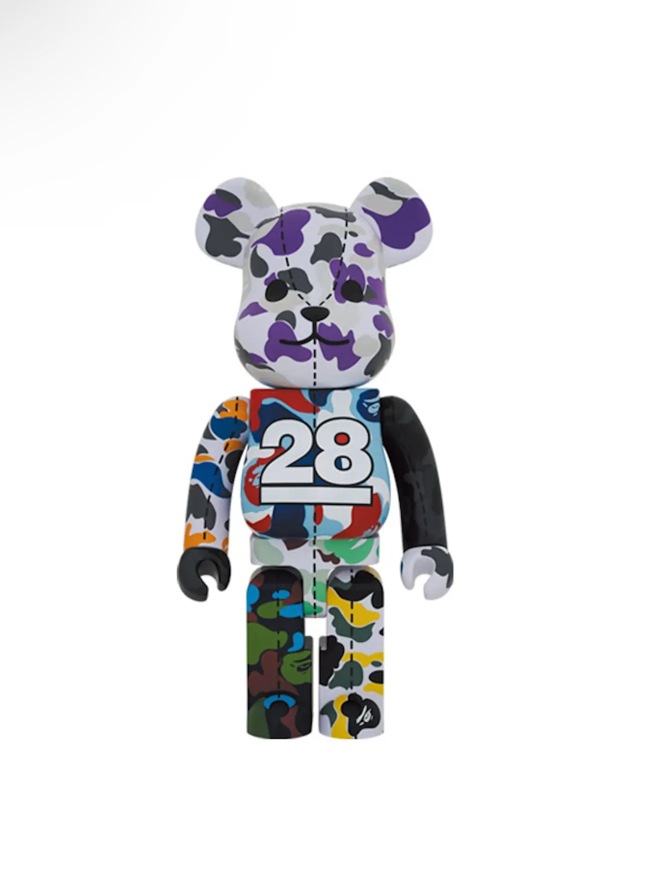 Product image for Bearbrick x Bape 30th Anniversary Camo #1 1000%
