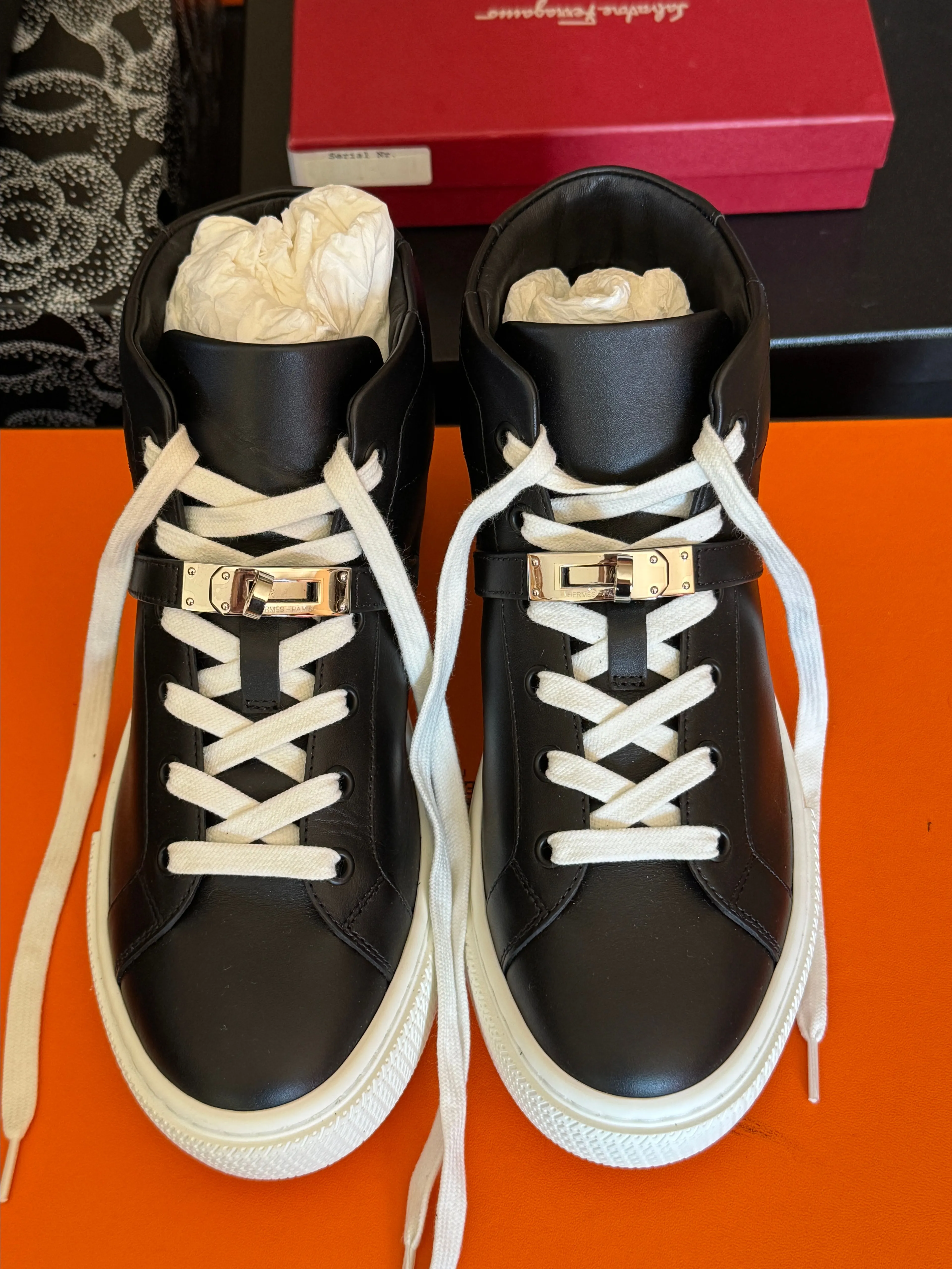 Product image for NEW women's Hermès Hi Top Daydream Sneakers