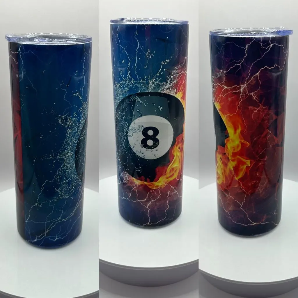 Product image for 8 Ball 20oz Tumbler