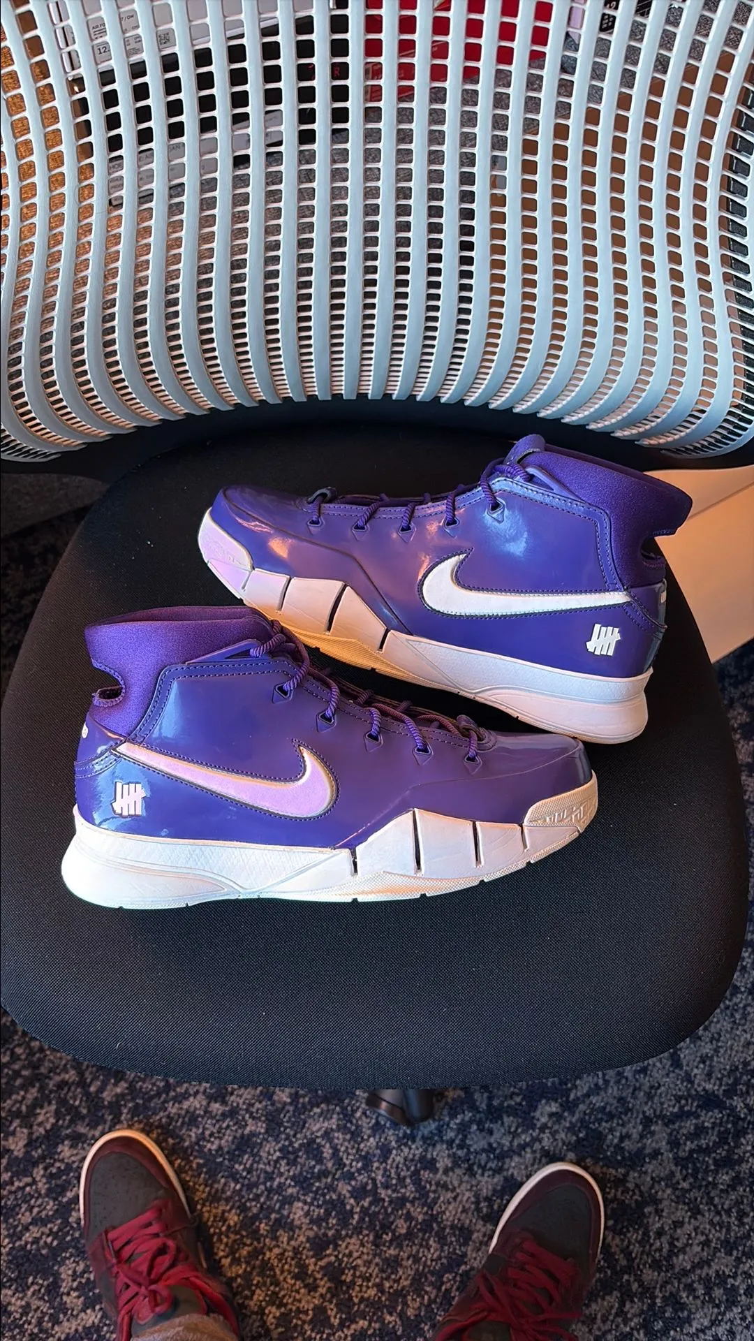 Product image for *1 OF 24 FNF PROMO SAMPLE* 2018 KOBE PROTRO 1 X UNDFTD "FNF UNDFTD PURPLE" SIZE 10.5M
