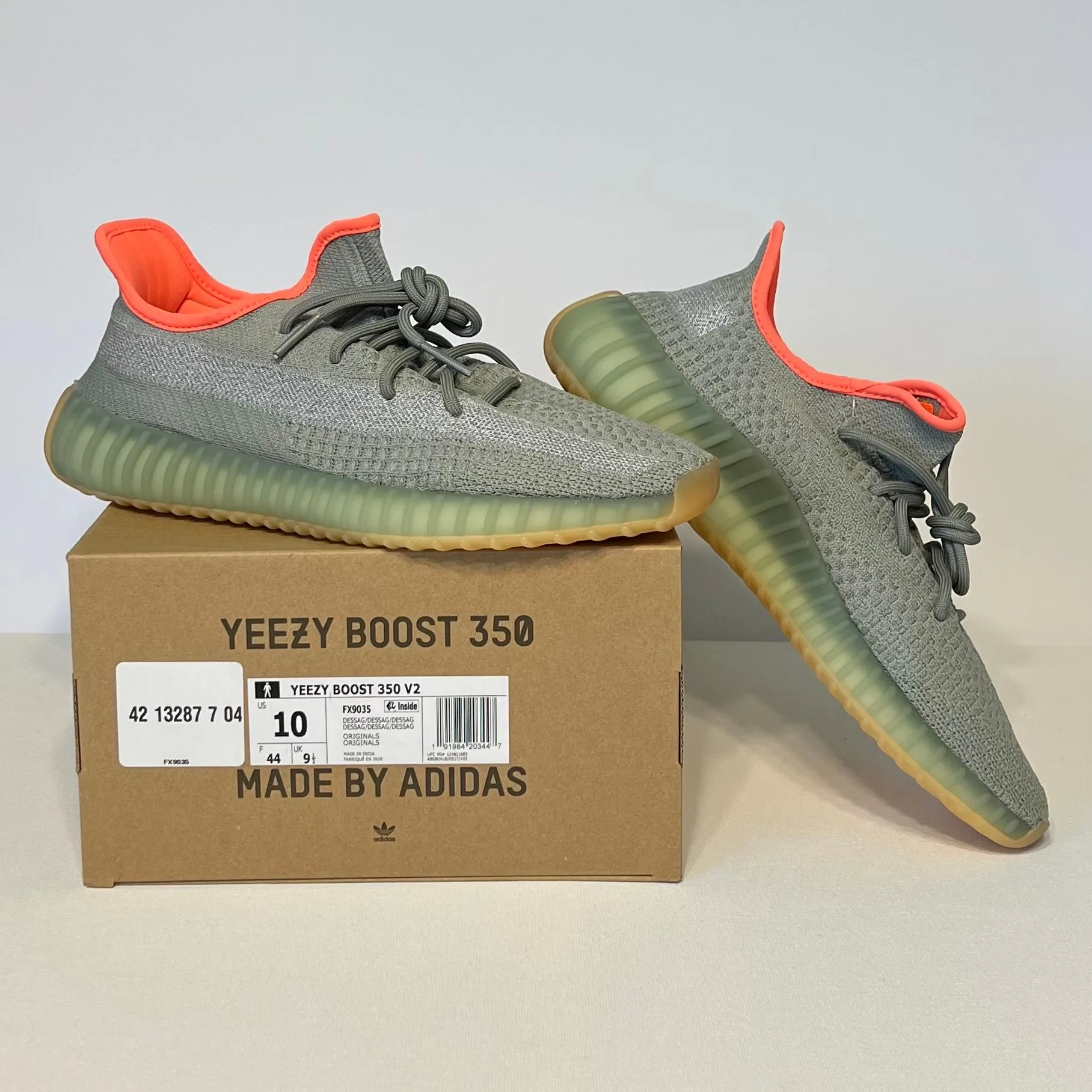 yeezy desert sage size 10