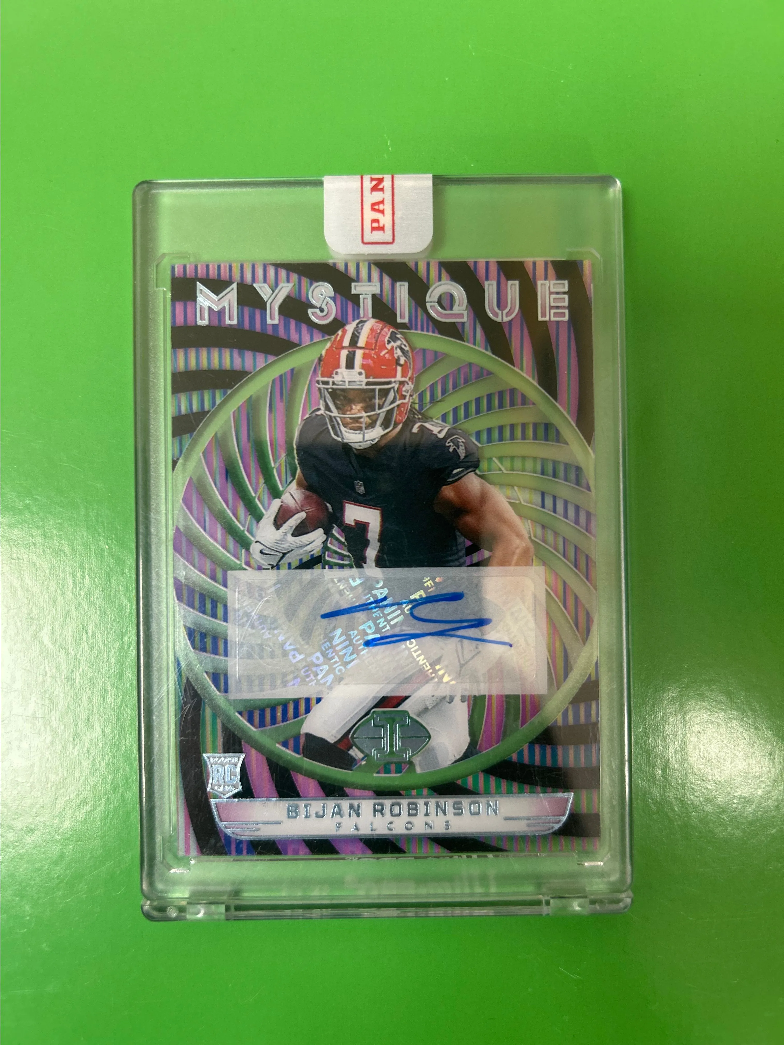 Product image for Bijan Robinson Mystique Rookie Auto /15