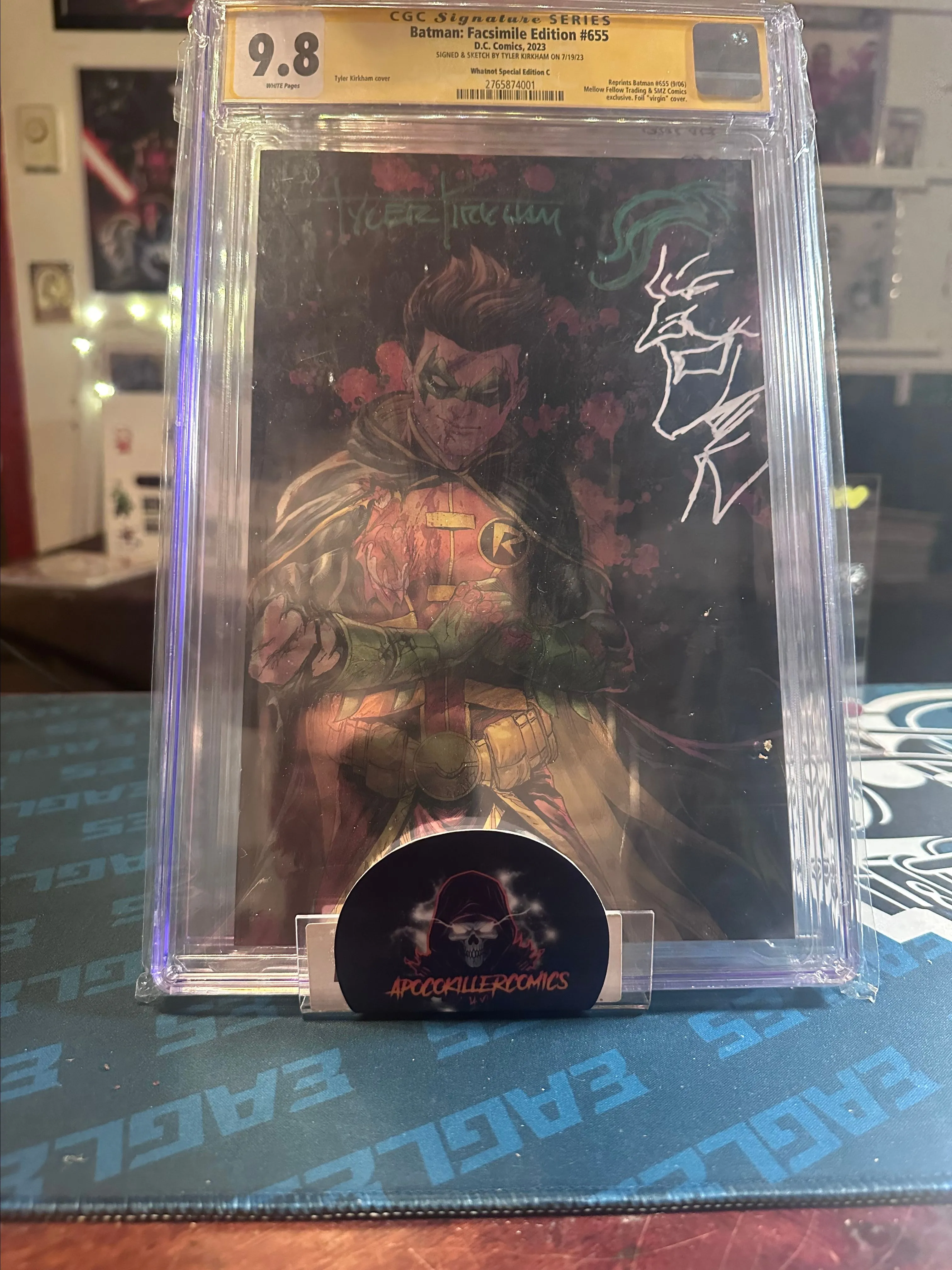 Product image for Batman Tyler Kirkham (BD) SS Cgc 9.8