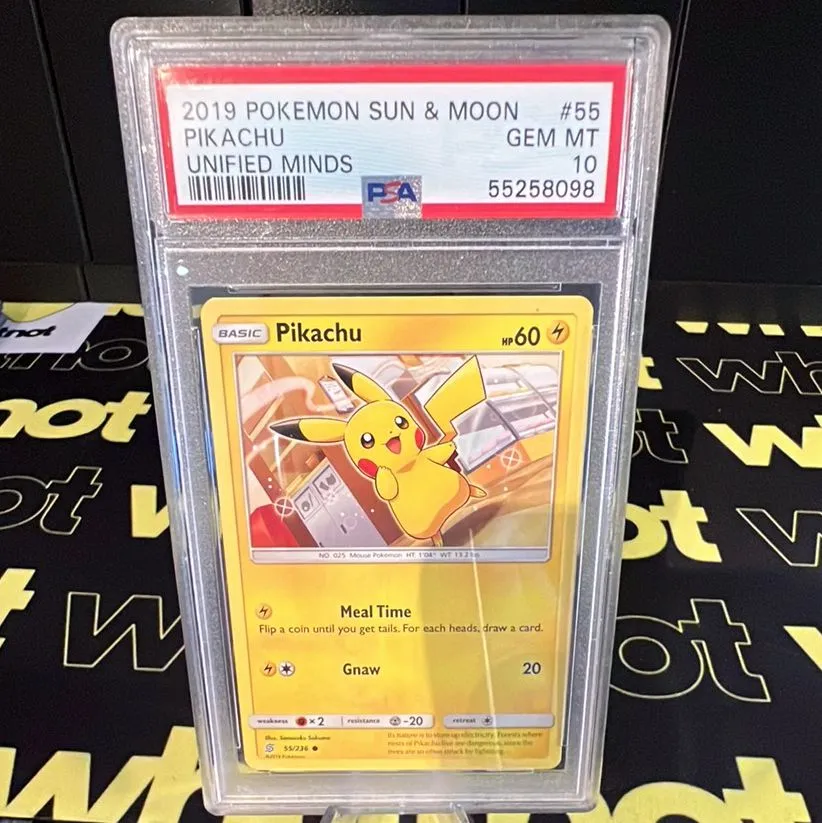 2019 Pokemon Sun & Moon Unified Minds Pikachu Unified Minds PSA GEM MT 10   Whatnot: Shop, Sell, Connect