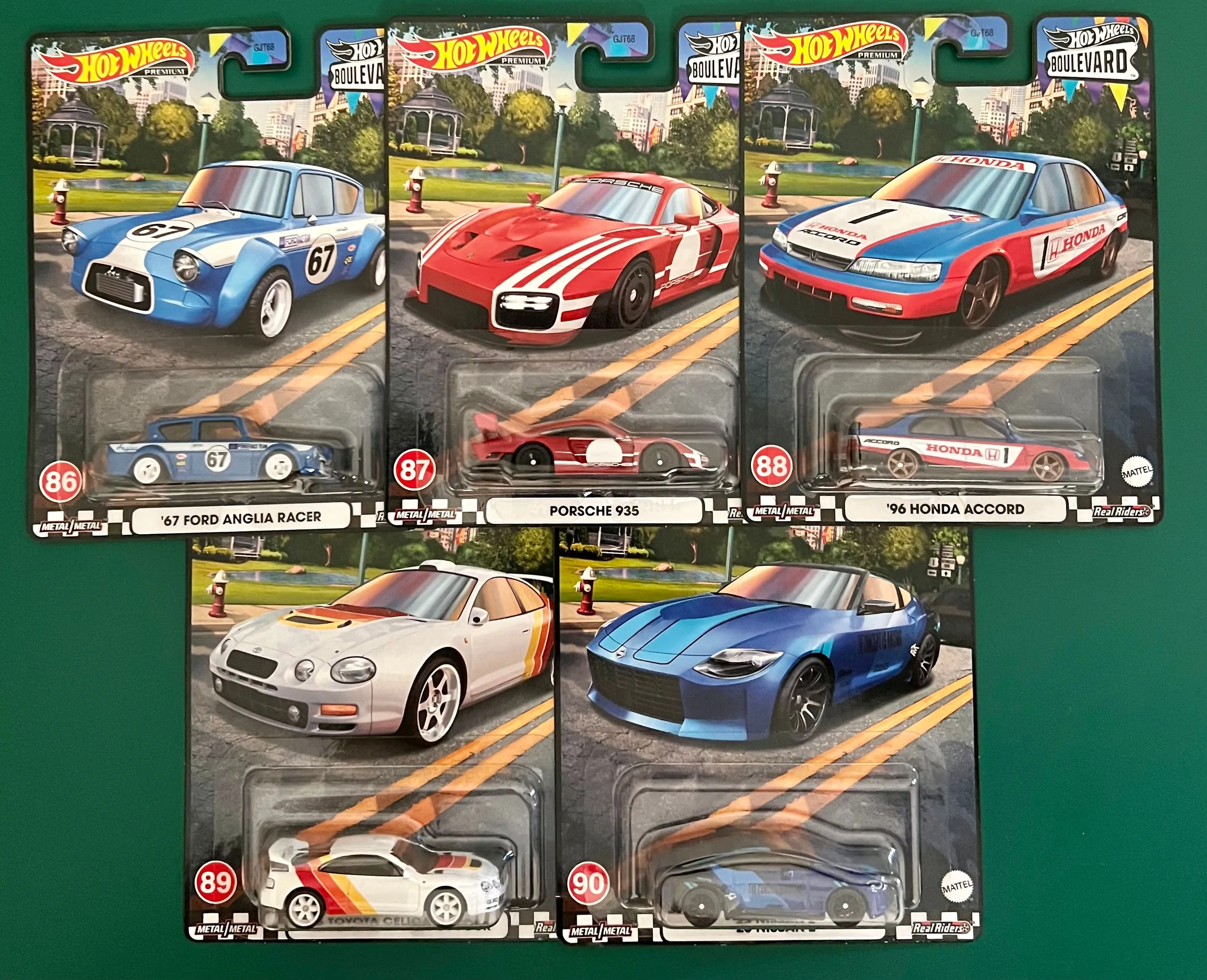 Product image for Boulevard 5 car set