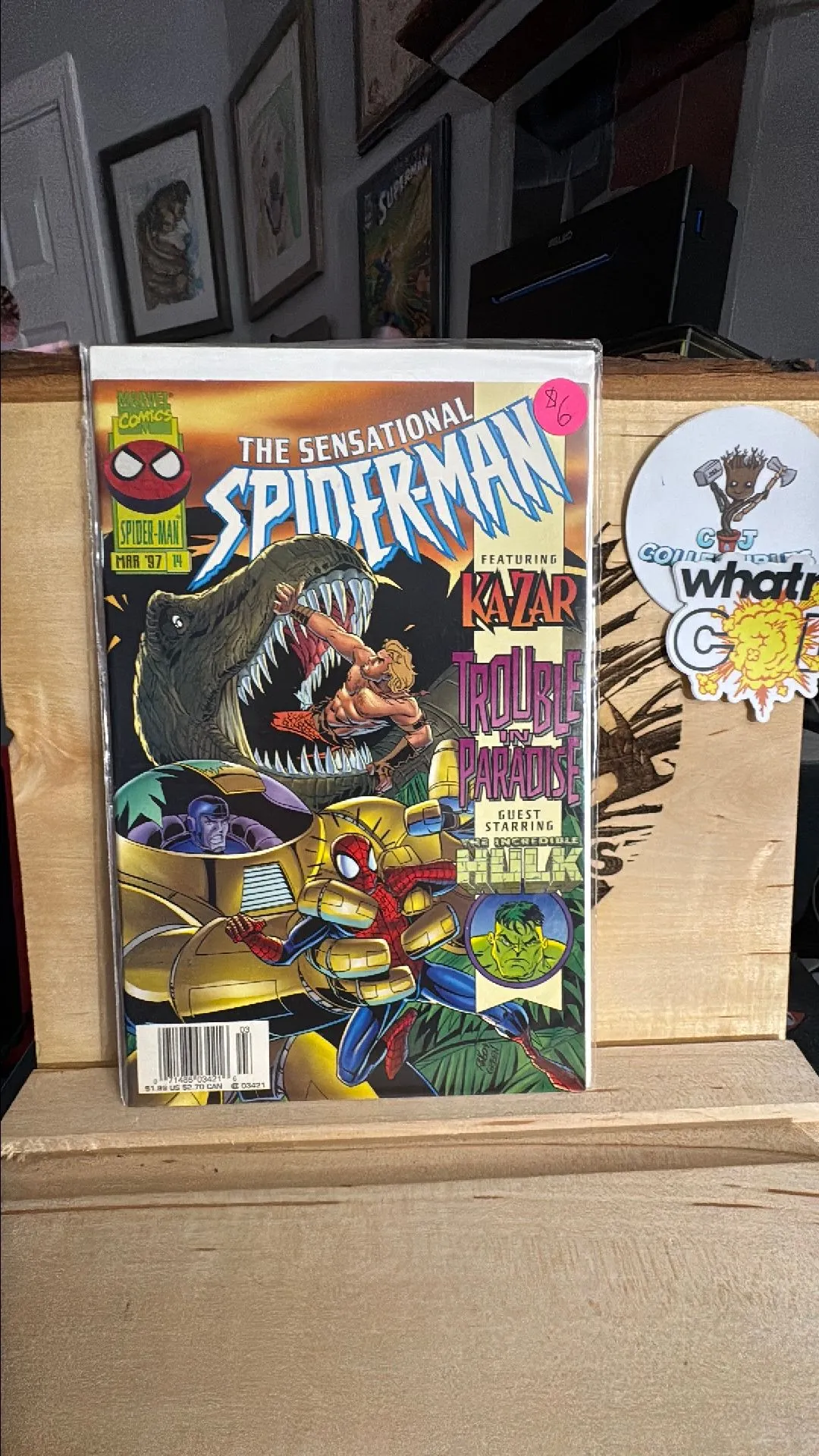 Product image for Sensational Spider-Man, Vol. 1 #14 (Newsstand Edition), FMV $6💰🤑