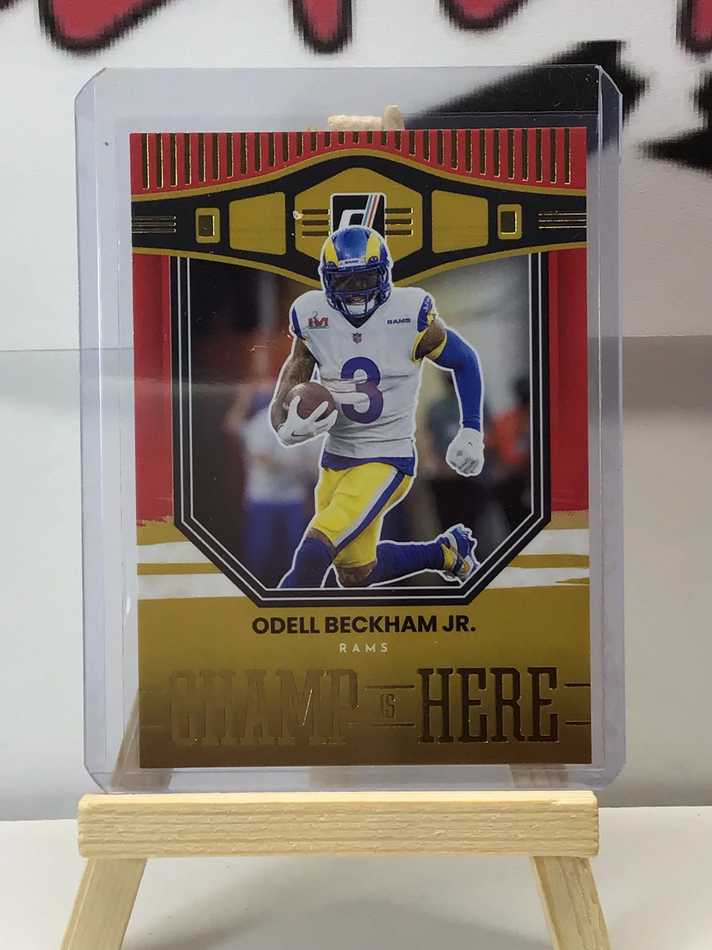 Product image for Odell Beckham Jr Red Champ is here