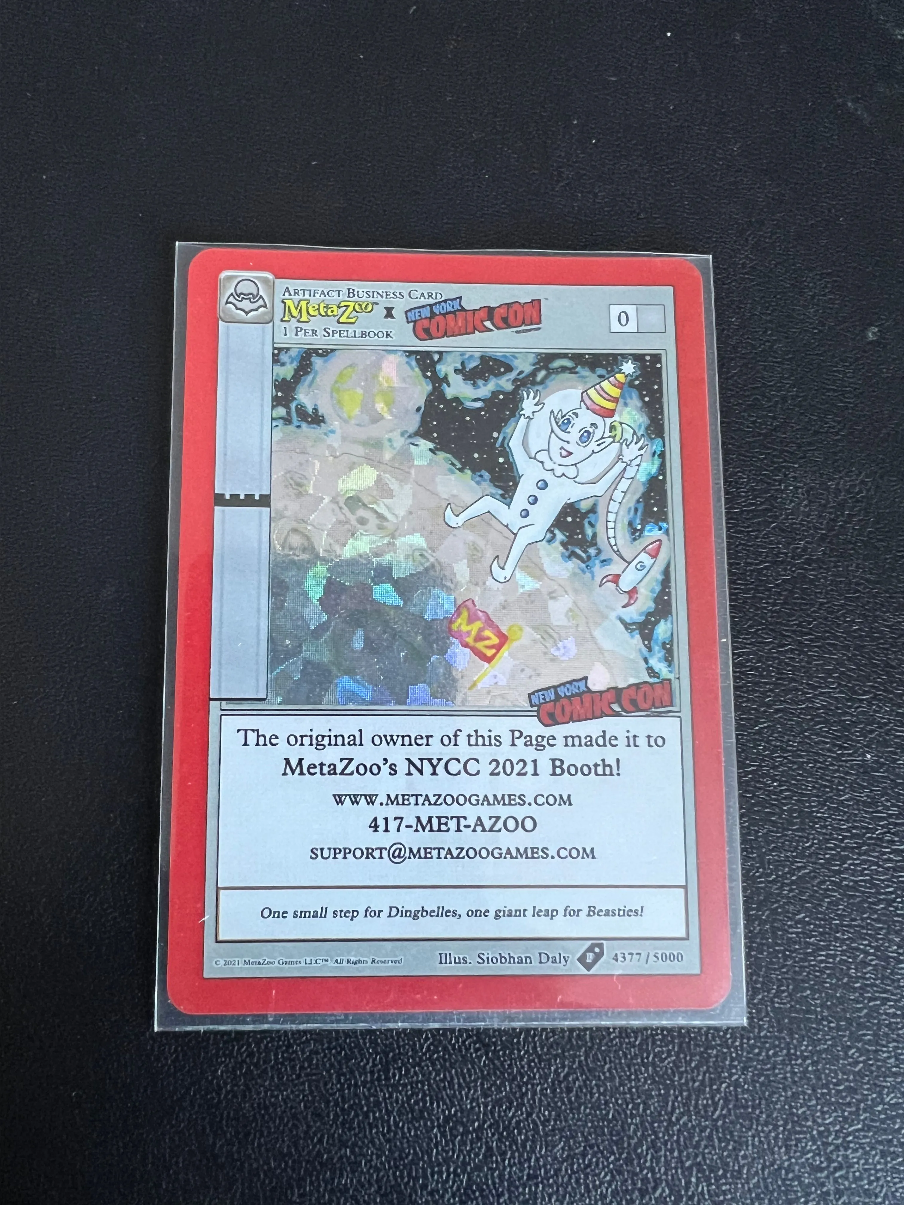Product image for Meta Zoo card lot-9 cards