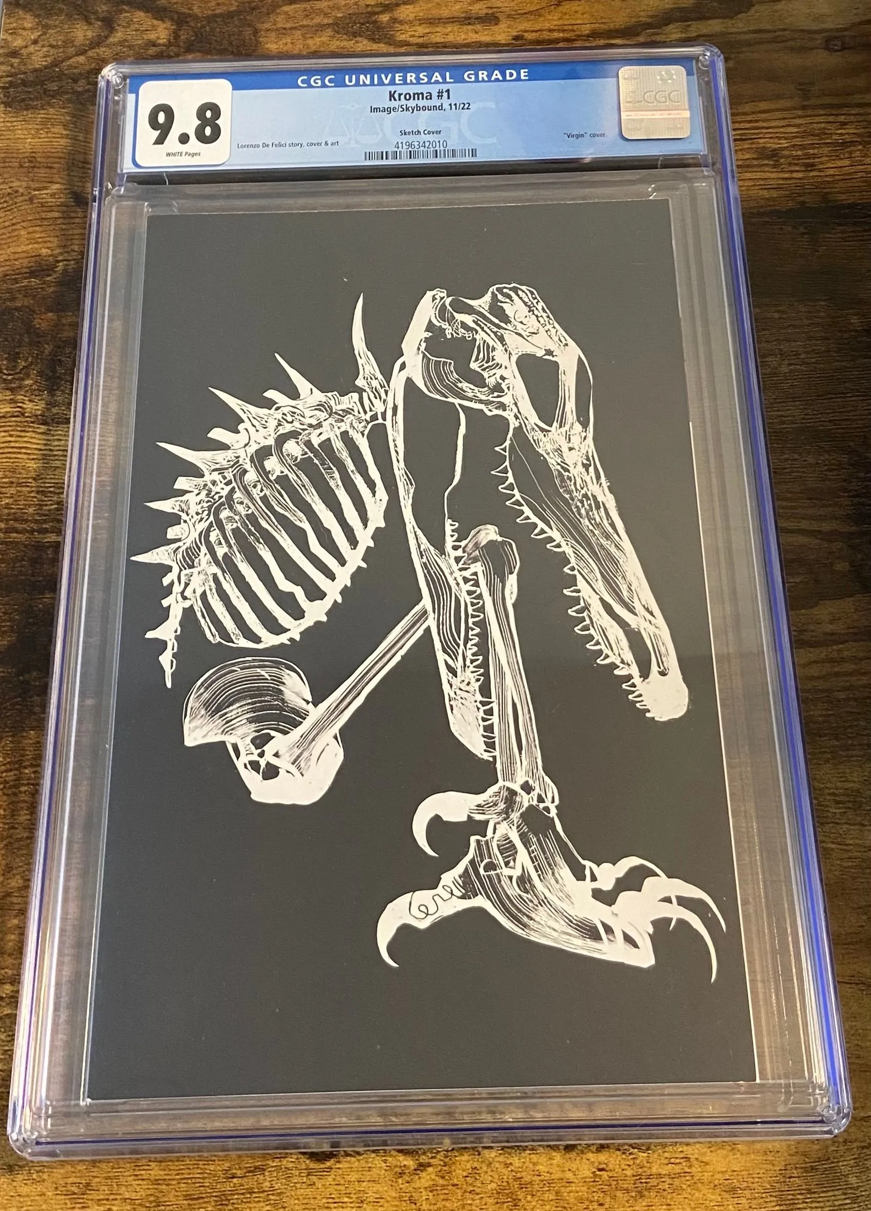 Product image for Kroma 1 Sketch Cover CGC 9.8 2022