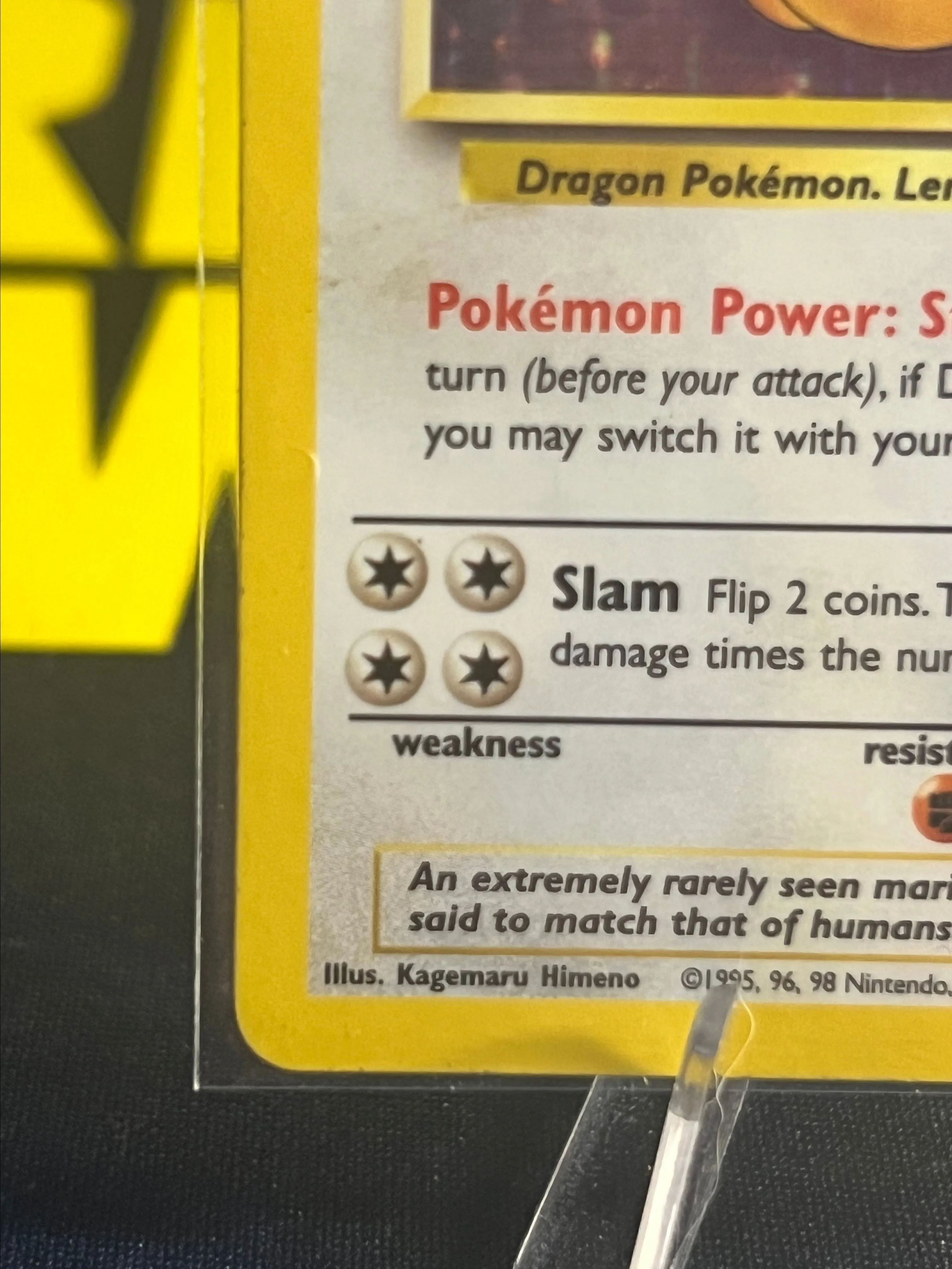 dragonite pokemon first movie card value Pokemon Graded: JP Charizard #6 Base Set (1996) Holo PSA 1 – Double  Infinity Gaming