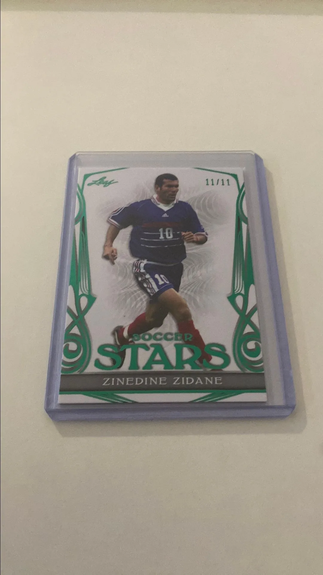 Product image for Zinedine Zidane 11/11 Soccer Stars 2023 France