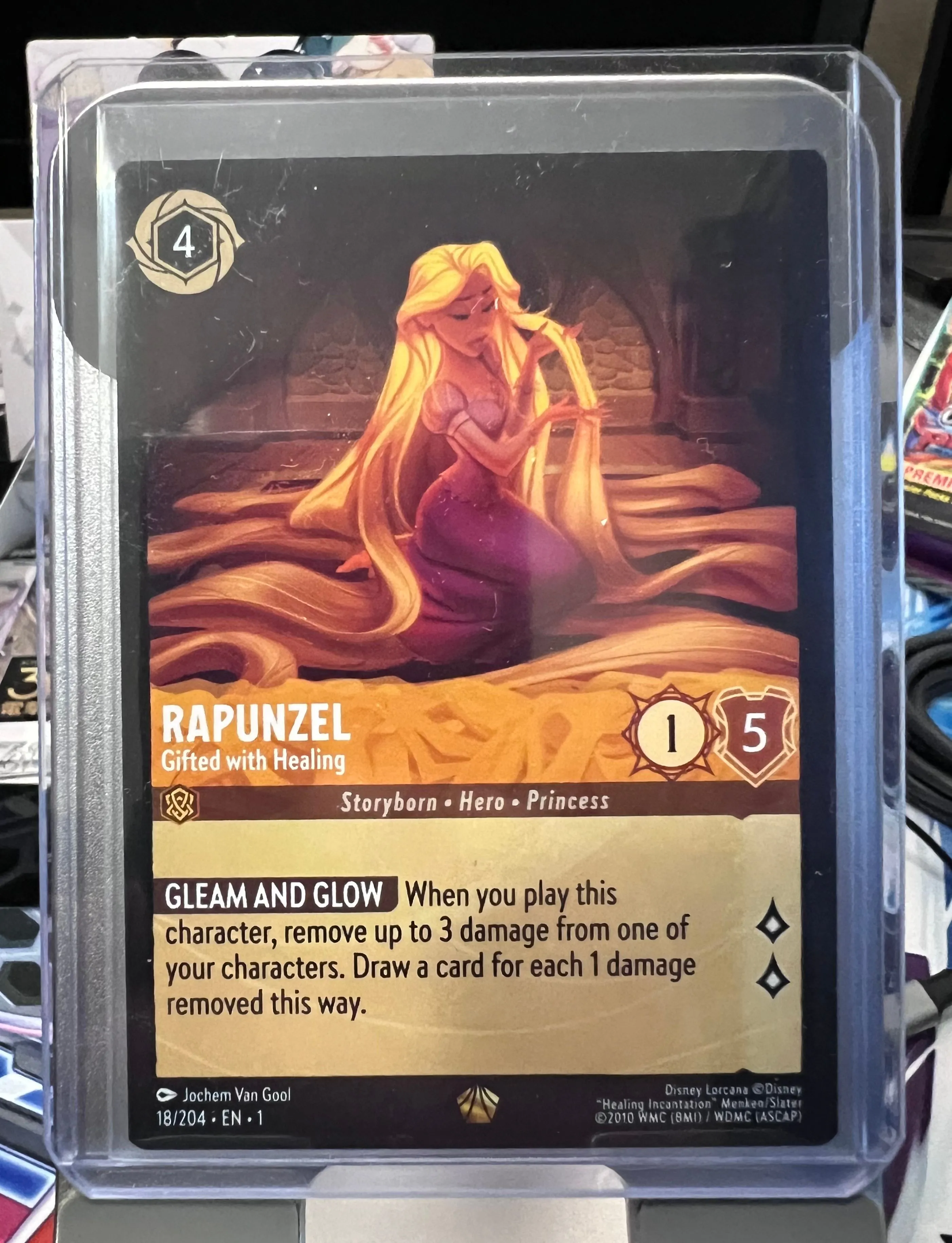 best amethyst lorcana cards Lorcana - Reign of Jafar - Rapunzel - High Climber (Legendary)