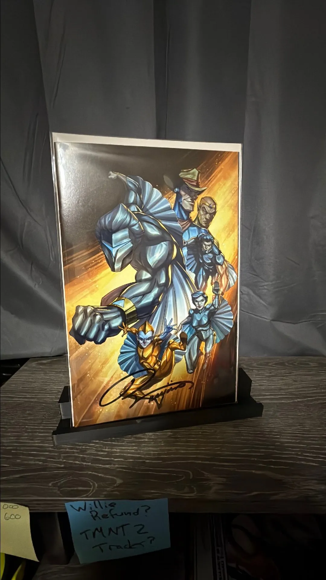 Product image for Silver Hawks #1 Ltd 1000 Signed Ryan Kincaid w/coa