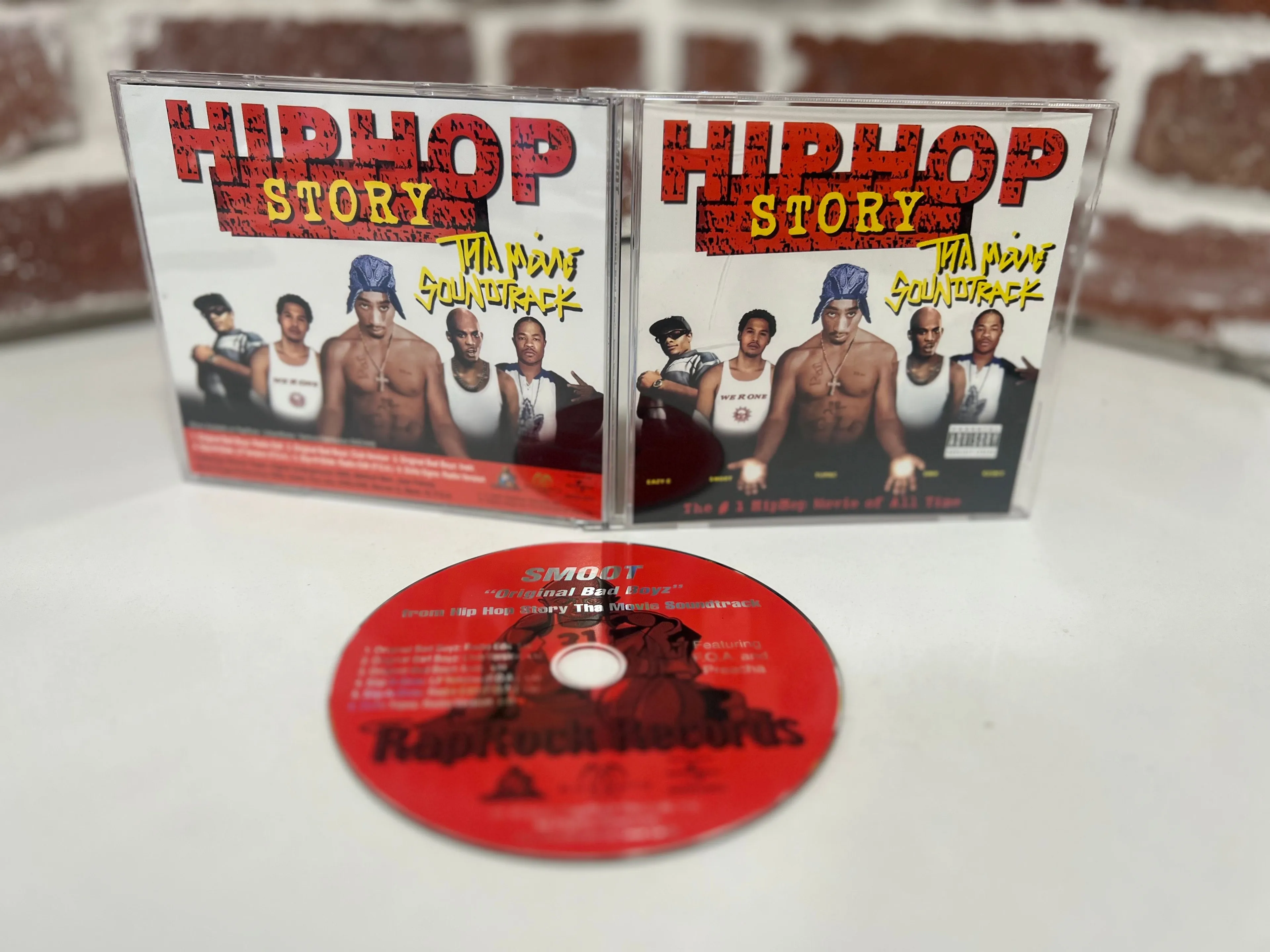 Product image for Promo Copy Signed by Smoot Hip Hop Story Soundtrack Original Soundtrack CD 2002