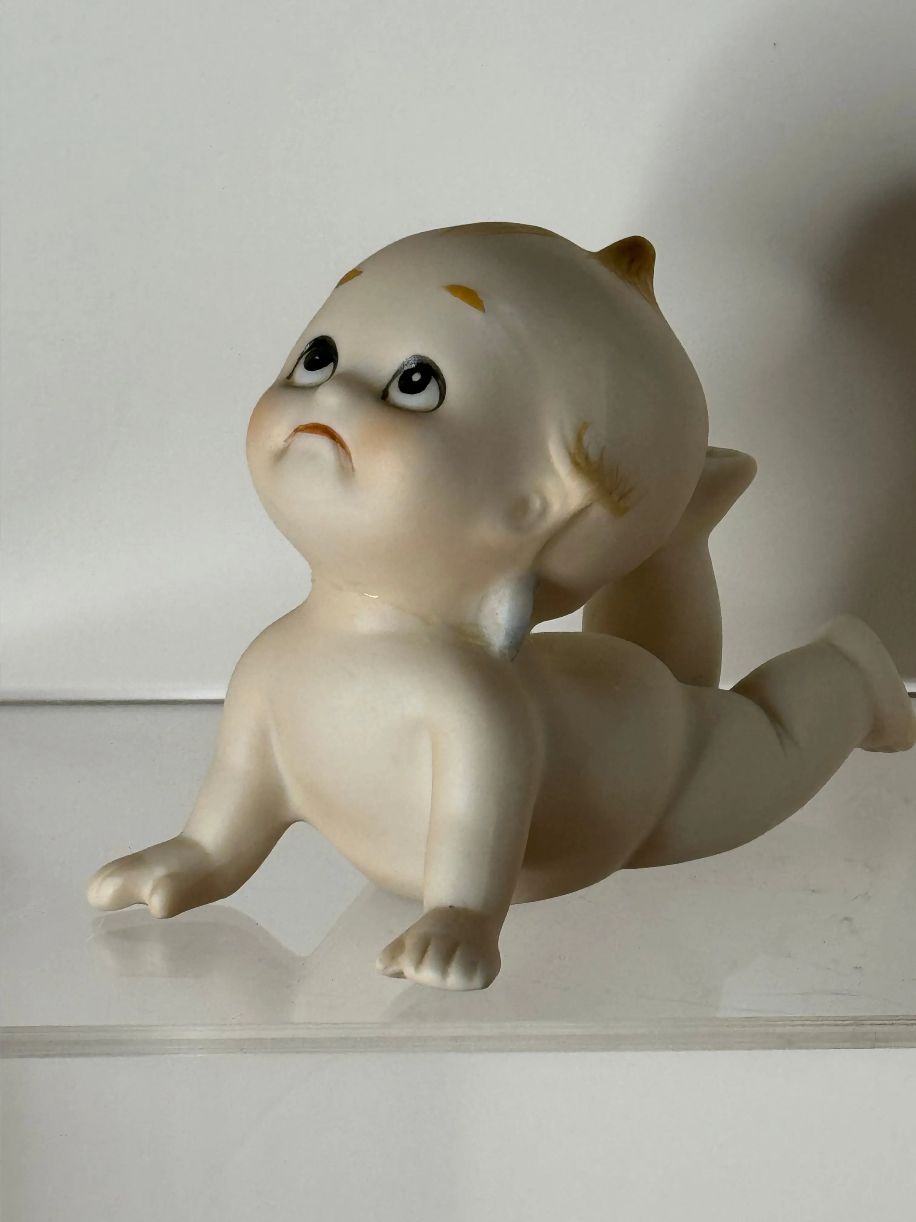 Product image for LEFTON KEWPIE FIGURINE vintage porcelain doll bisque statue sculpture