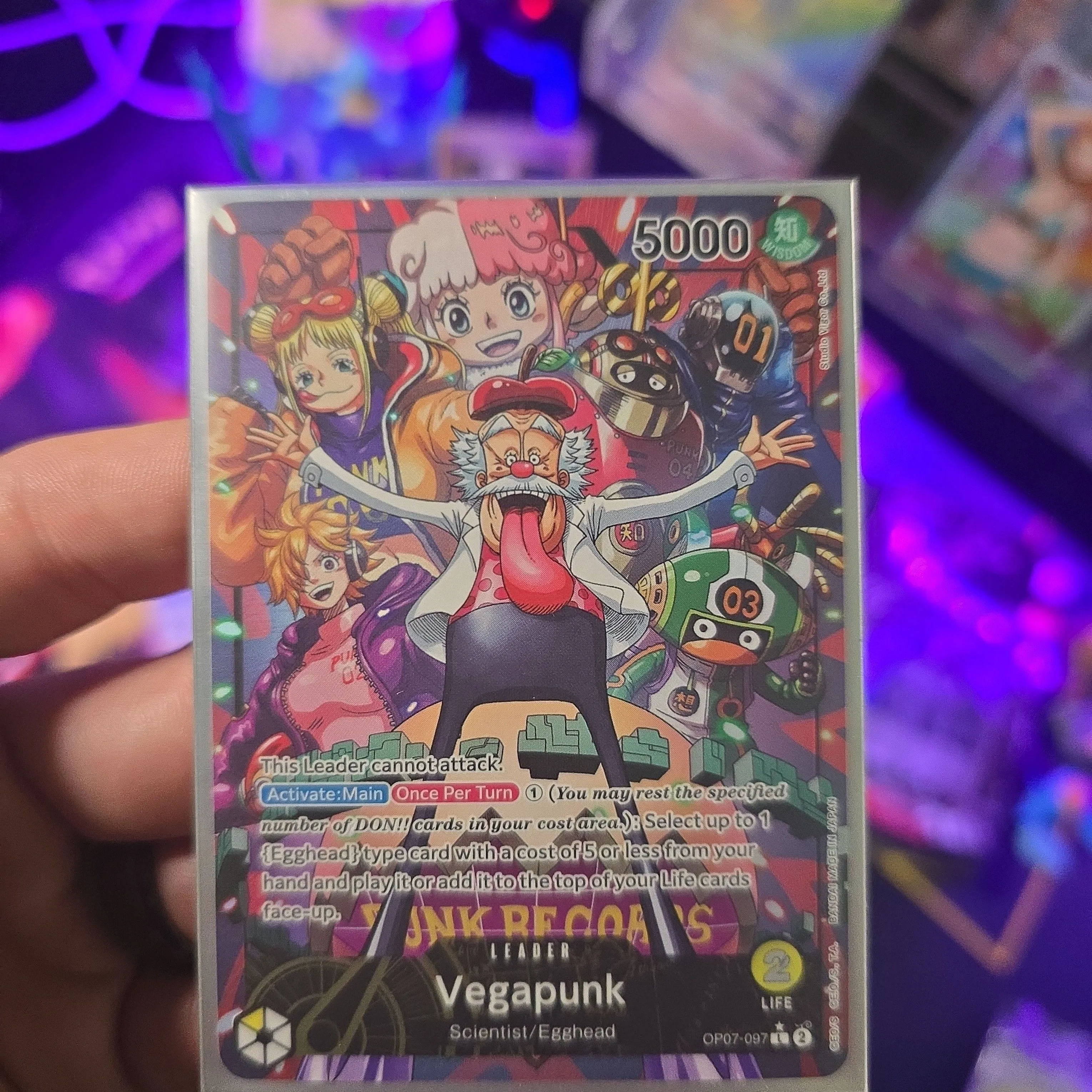 Product image for  Vegapunk OP07-097 Alt Art (English) 500 Years In The Future