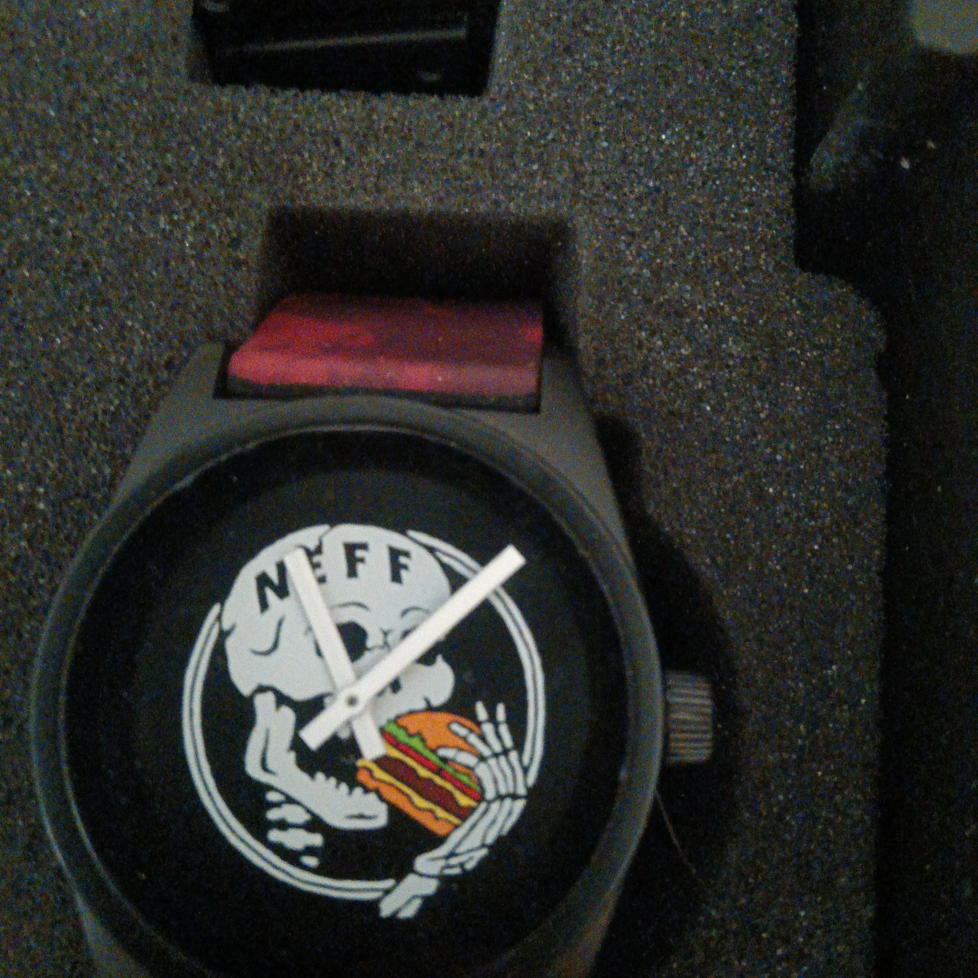 Product image for Neff burger watch. 