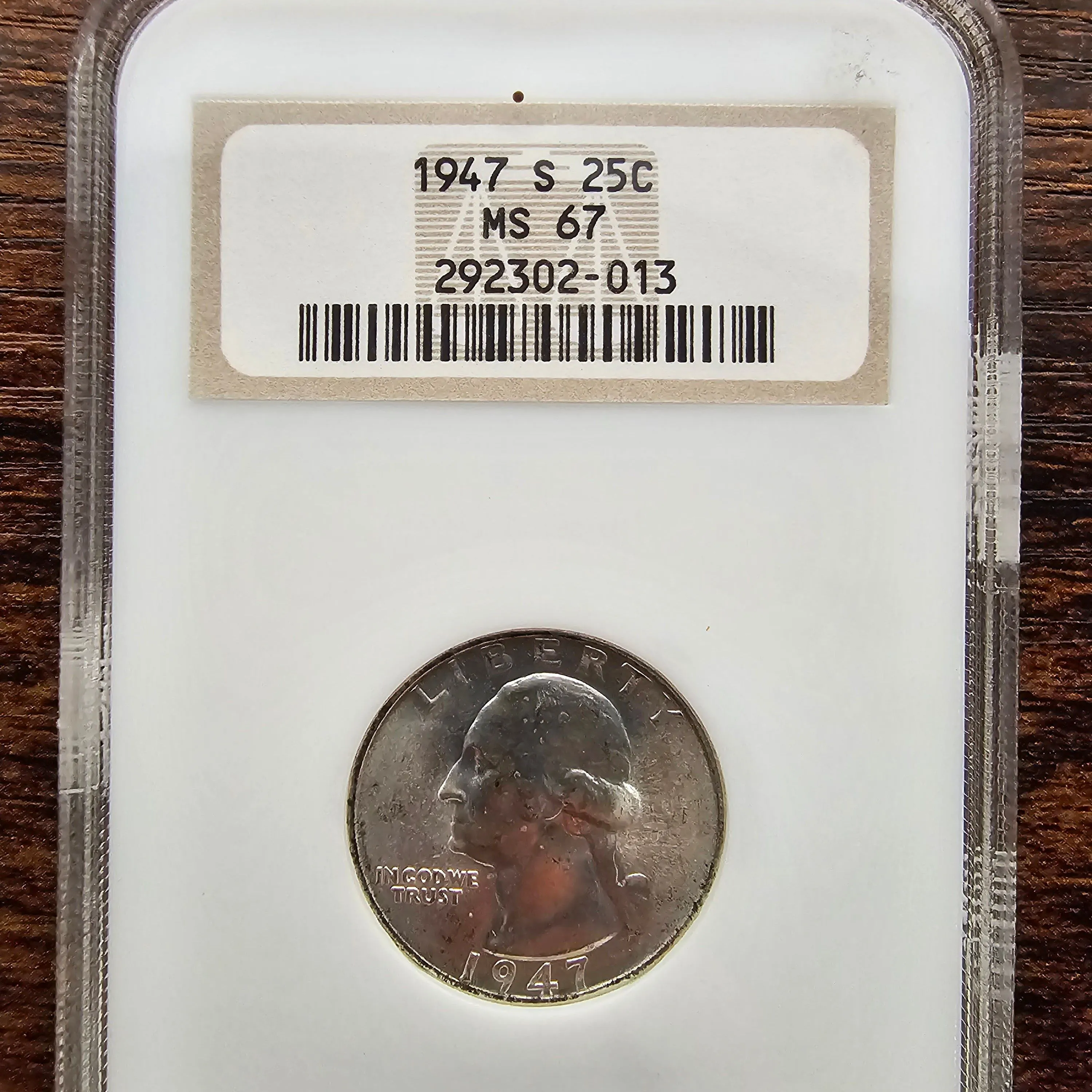 Product image for 1947 San Francisco John Flanagan NGC MS 67