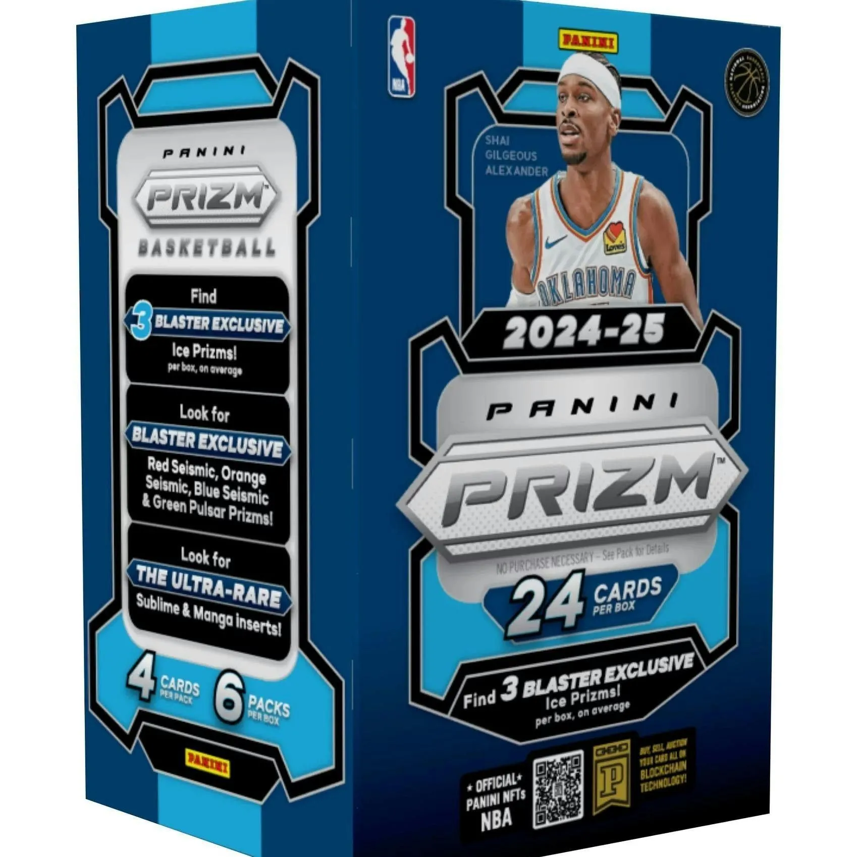 Product image for 1X 24' PRIZM BLASTER NBA PERSONAL