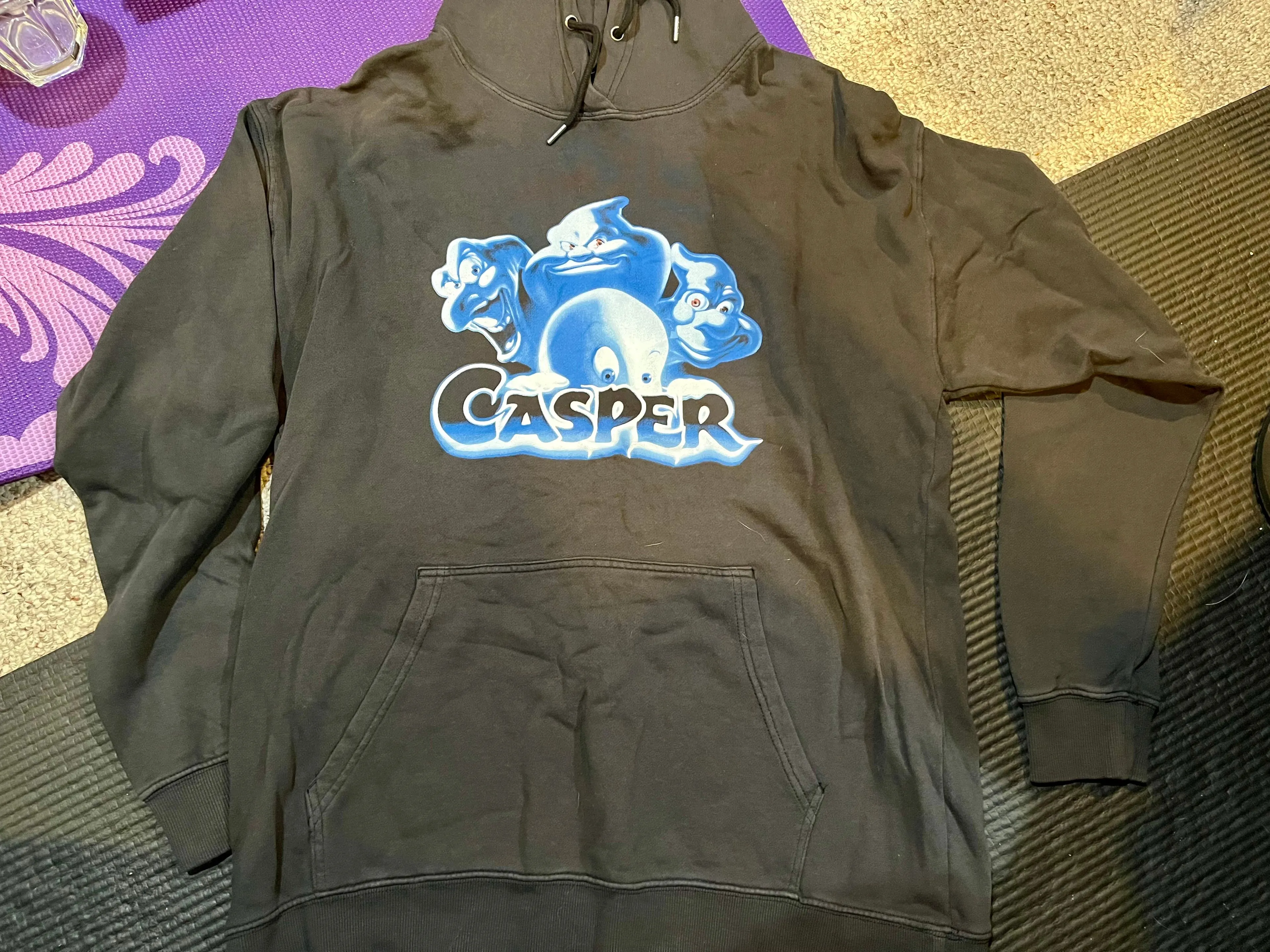 Product image for Casper The Friendly Ghost The Movie Hooded Sweatshirt Size Large