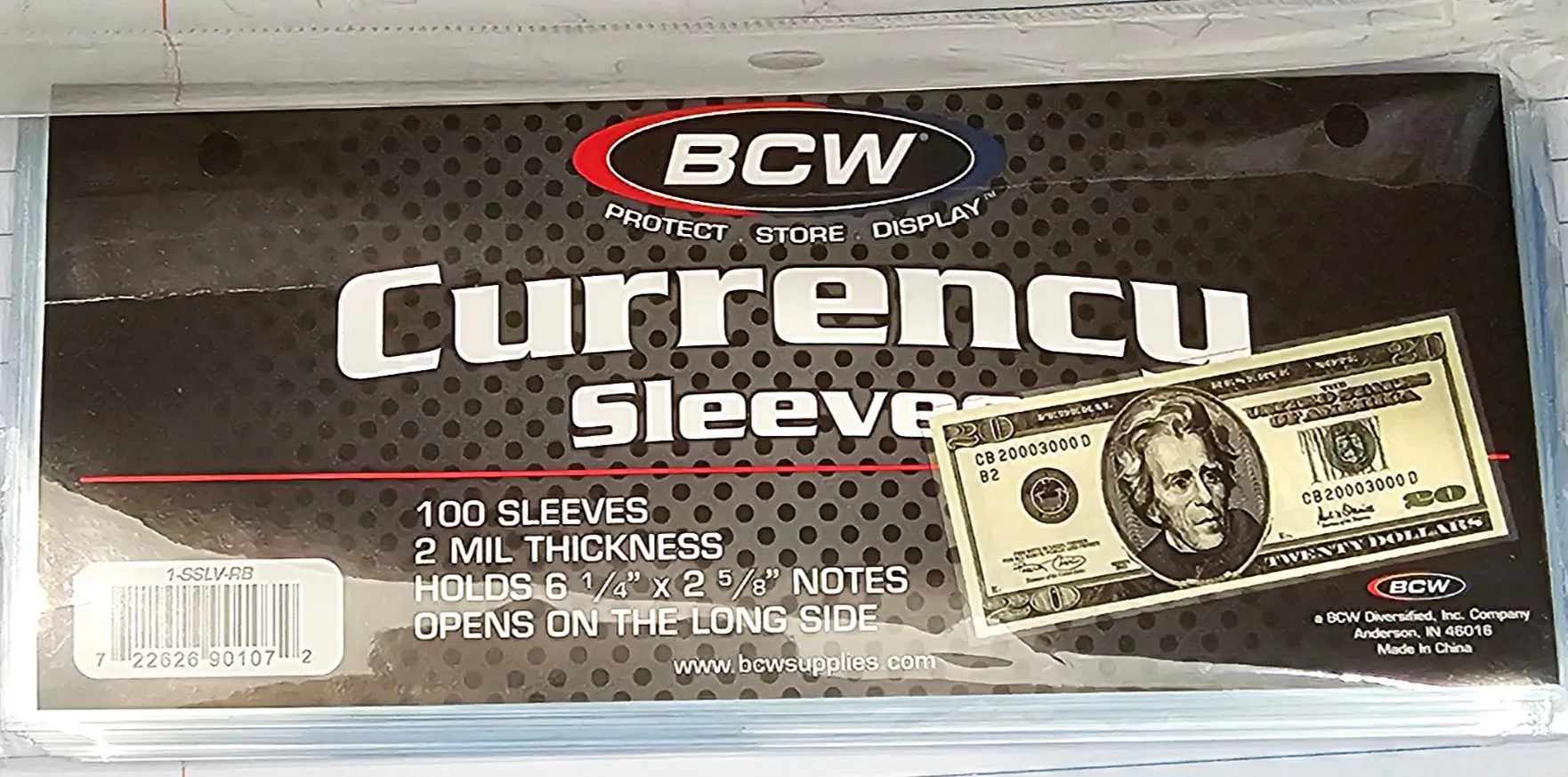 Product image for Small currency holder SOFT, top load. FOUR for $1