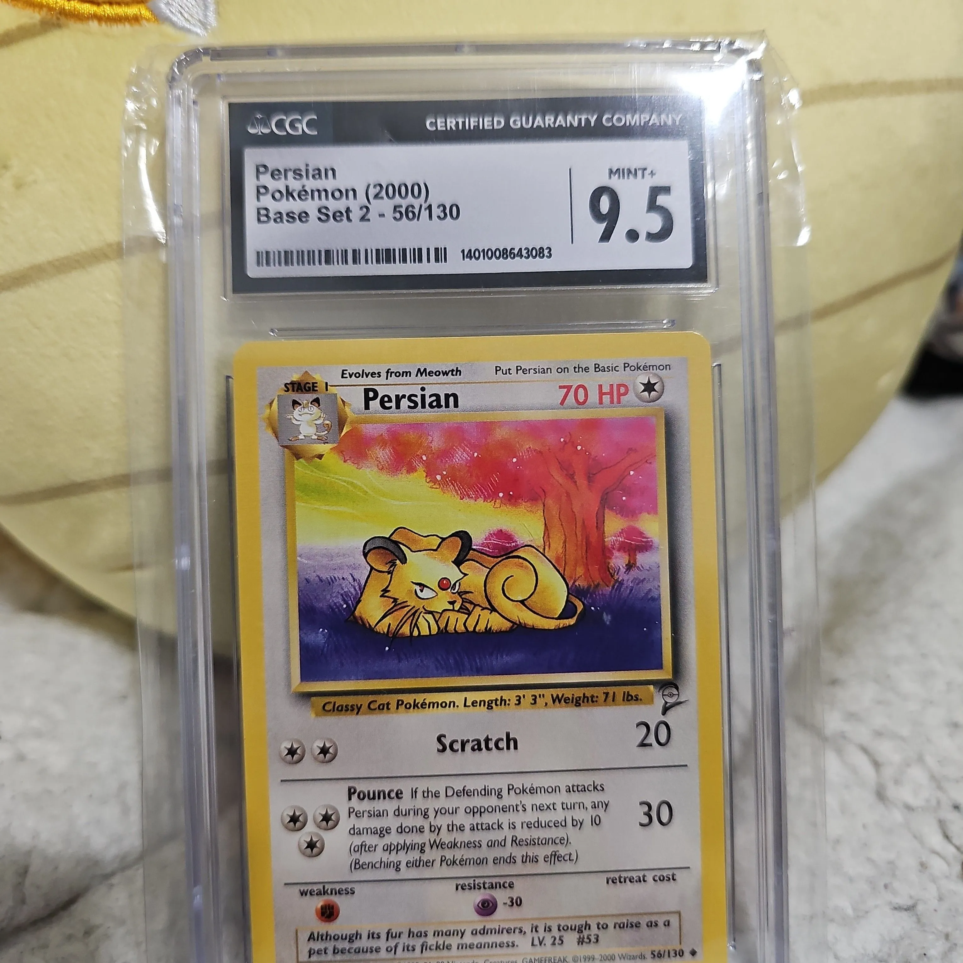Product image for Persian #56 Pokemon Base Set 2 