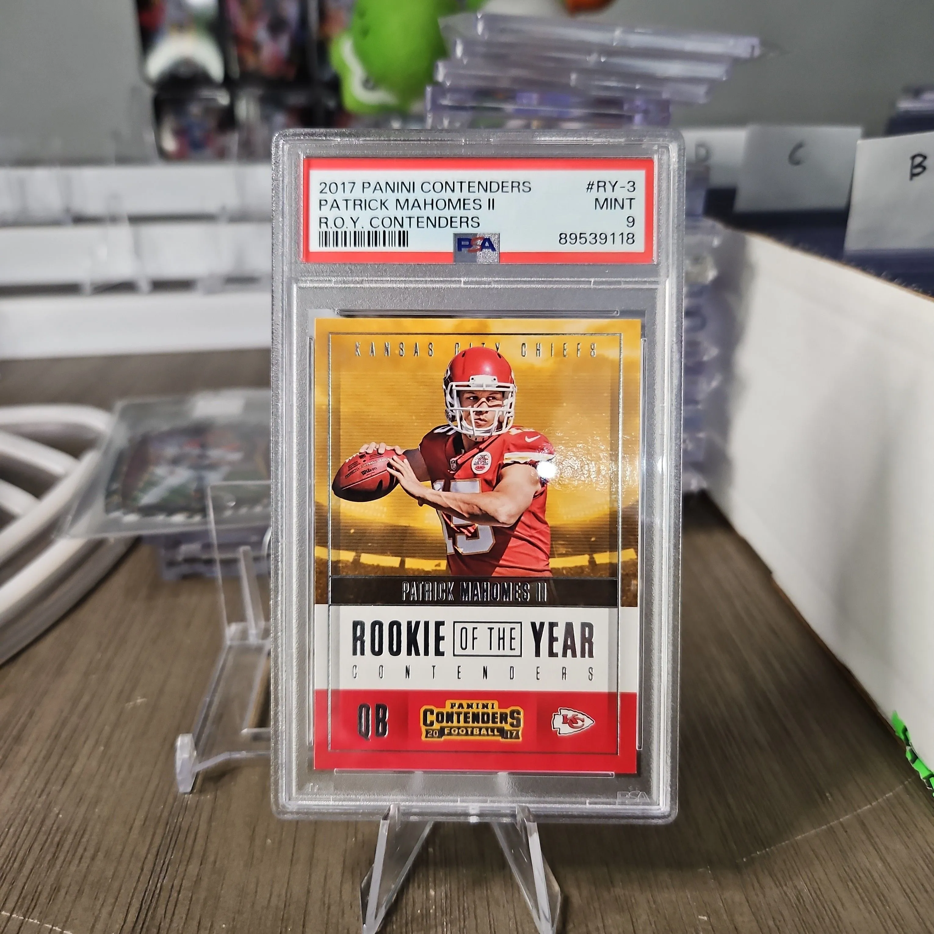 Product image for 2017 Patrick Mahomes Contenders