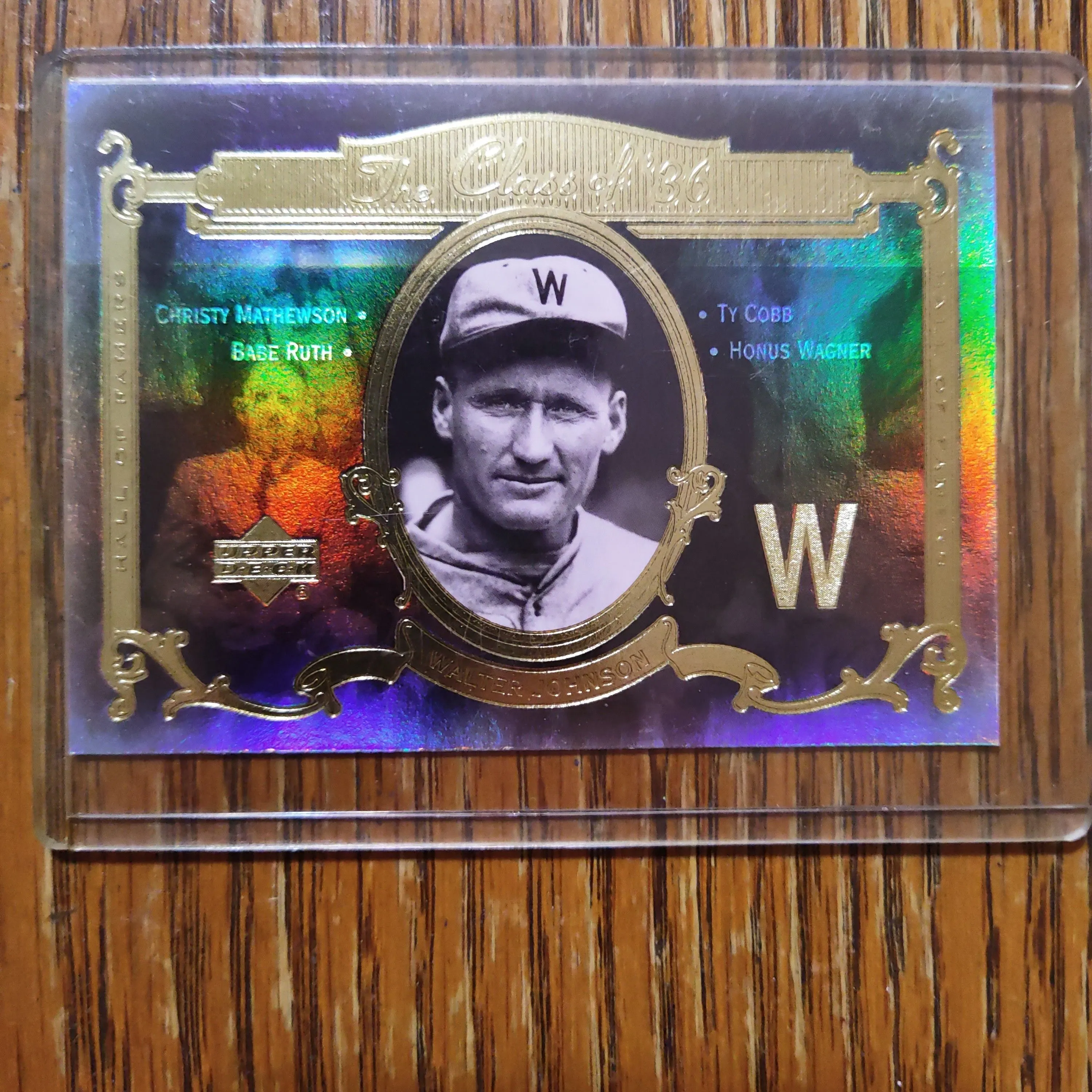 Product image for 2001 Upper Deck Walter Johnson