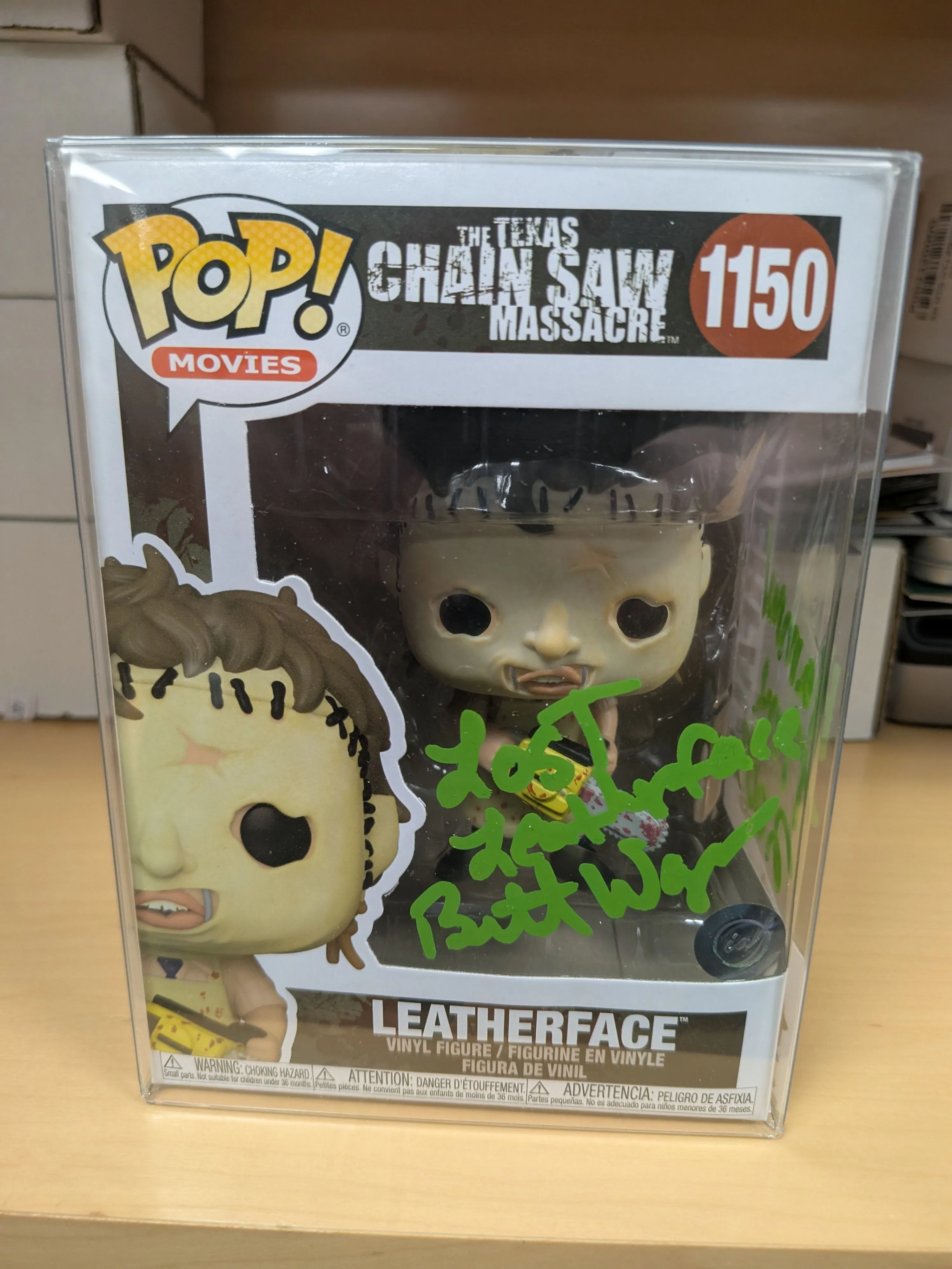 Product image for The Texas Chainsaw Massacre Leatherface Pop! Vinyl