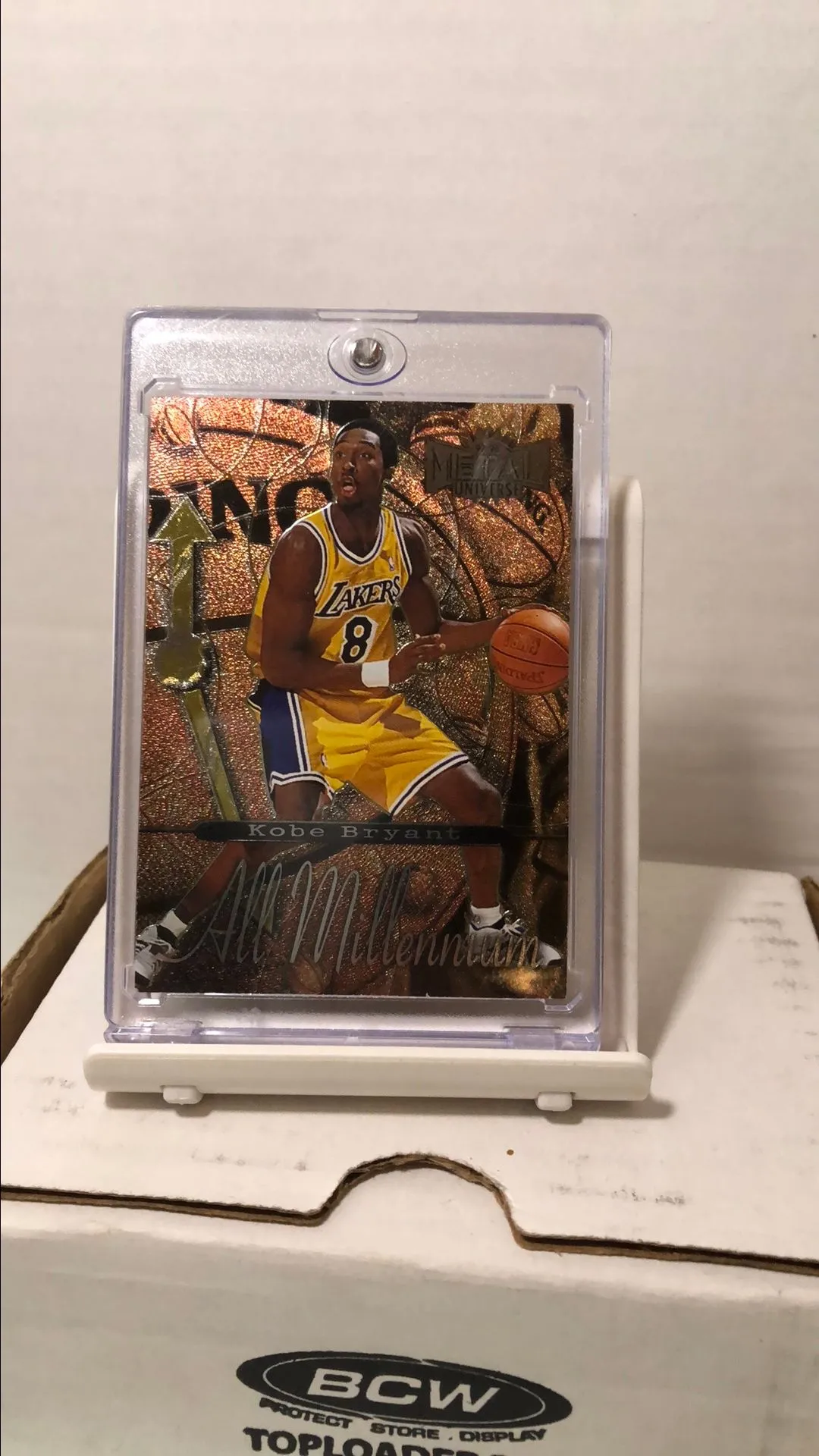 Product image for Kobe Bryant 1997-98 Metal Universe All Millennium