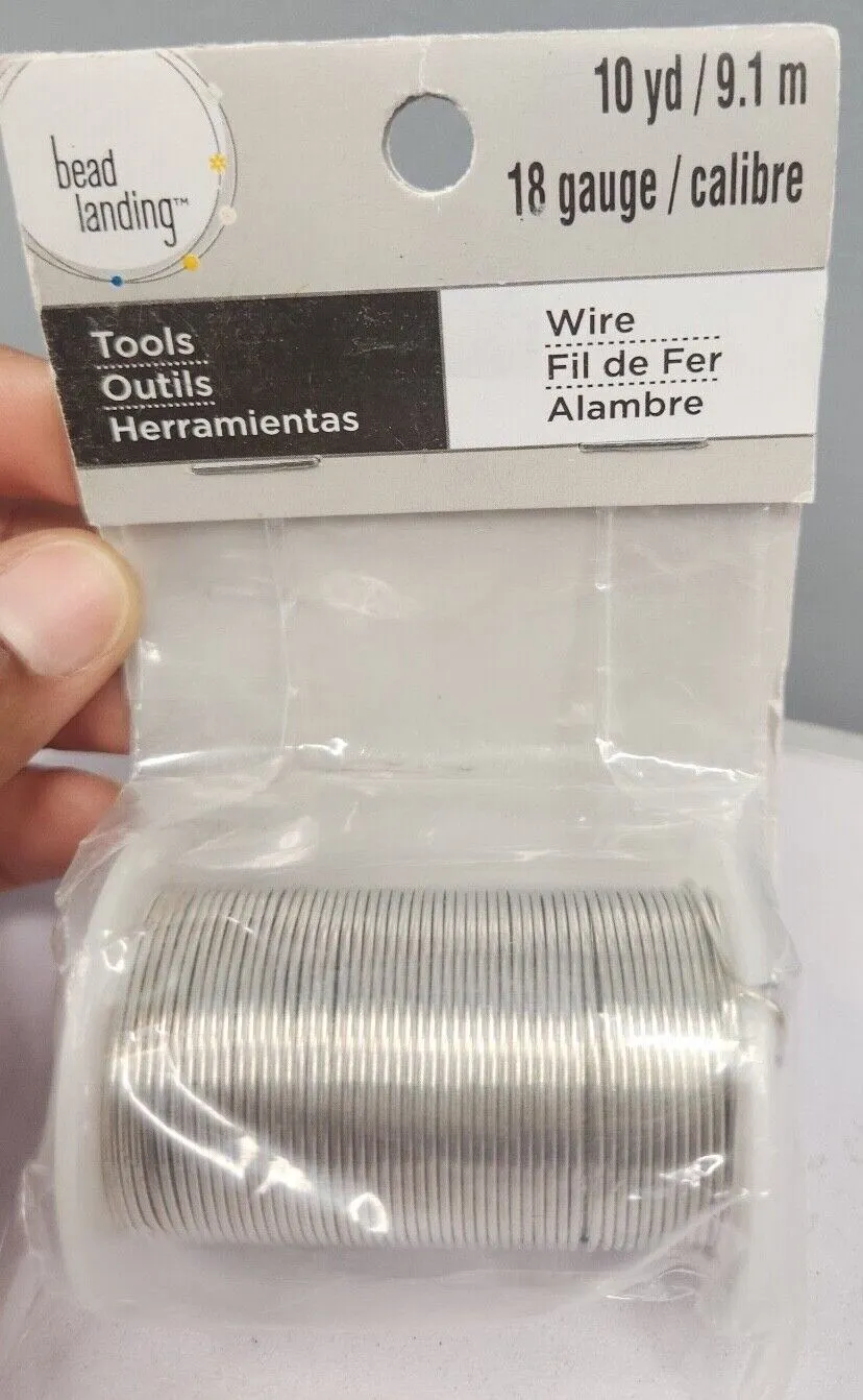 Product image for Bead Landing Copper Wire - 10 yd/ 9.1 m - Durable, flexible and easily crimped