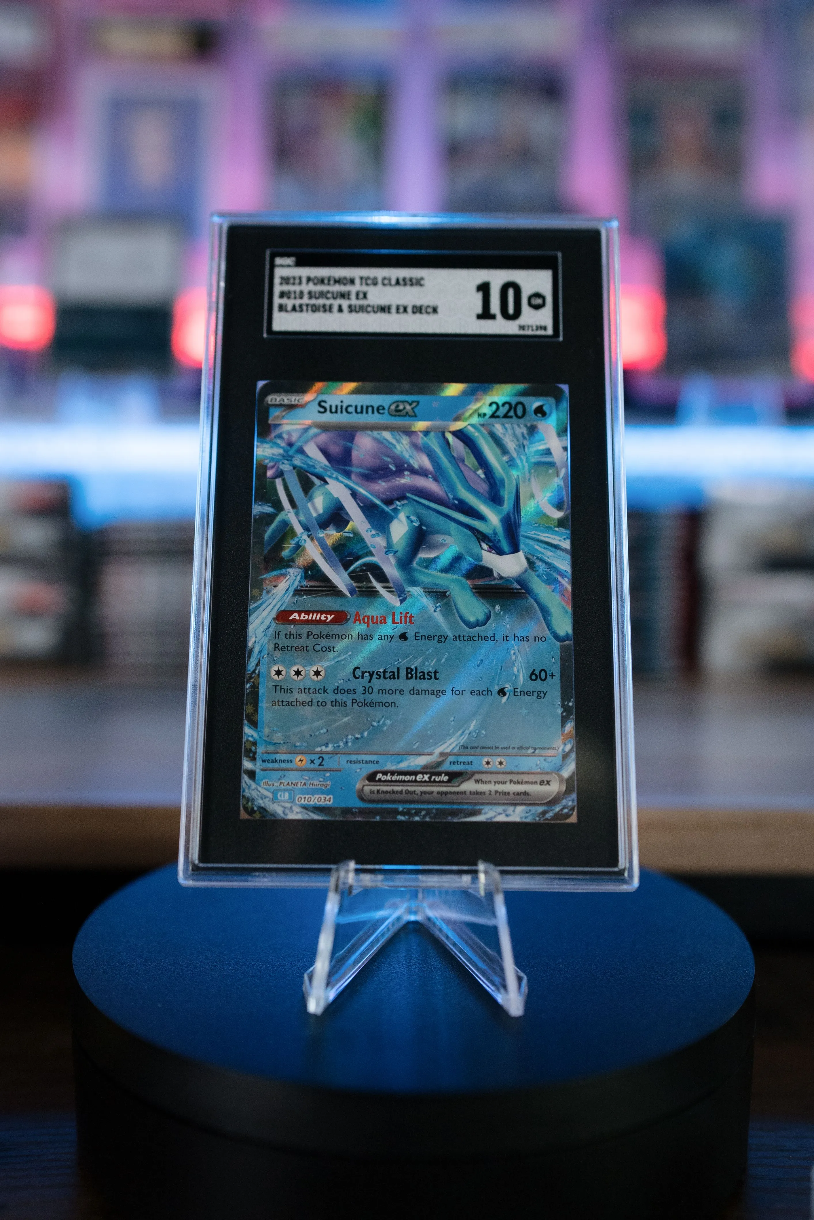 Suicune EX #10/34 TCG Classic - SGC 10 (Pop 1)  Whatnot: Shop, Sell,  Connect