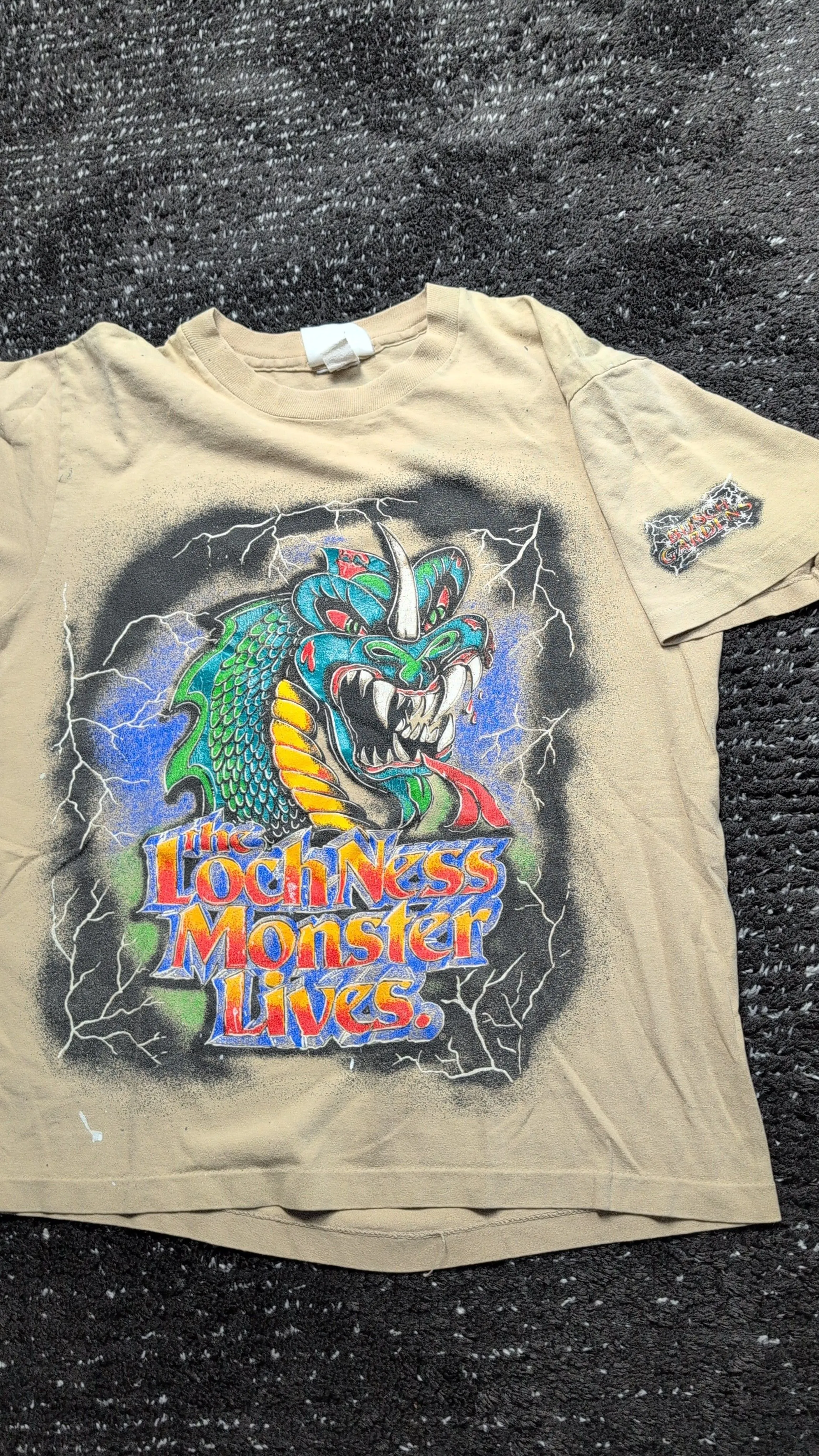 Product image for Vintage 90s Busch Gardens Loch Ness Monster S/M