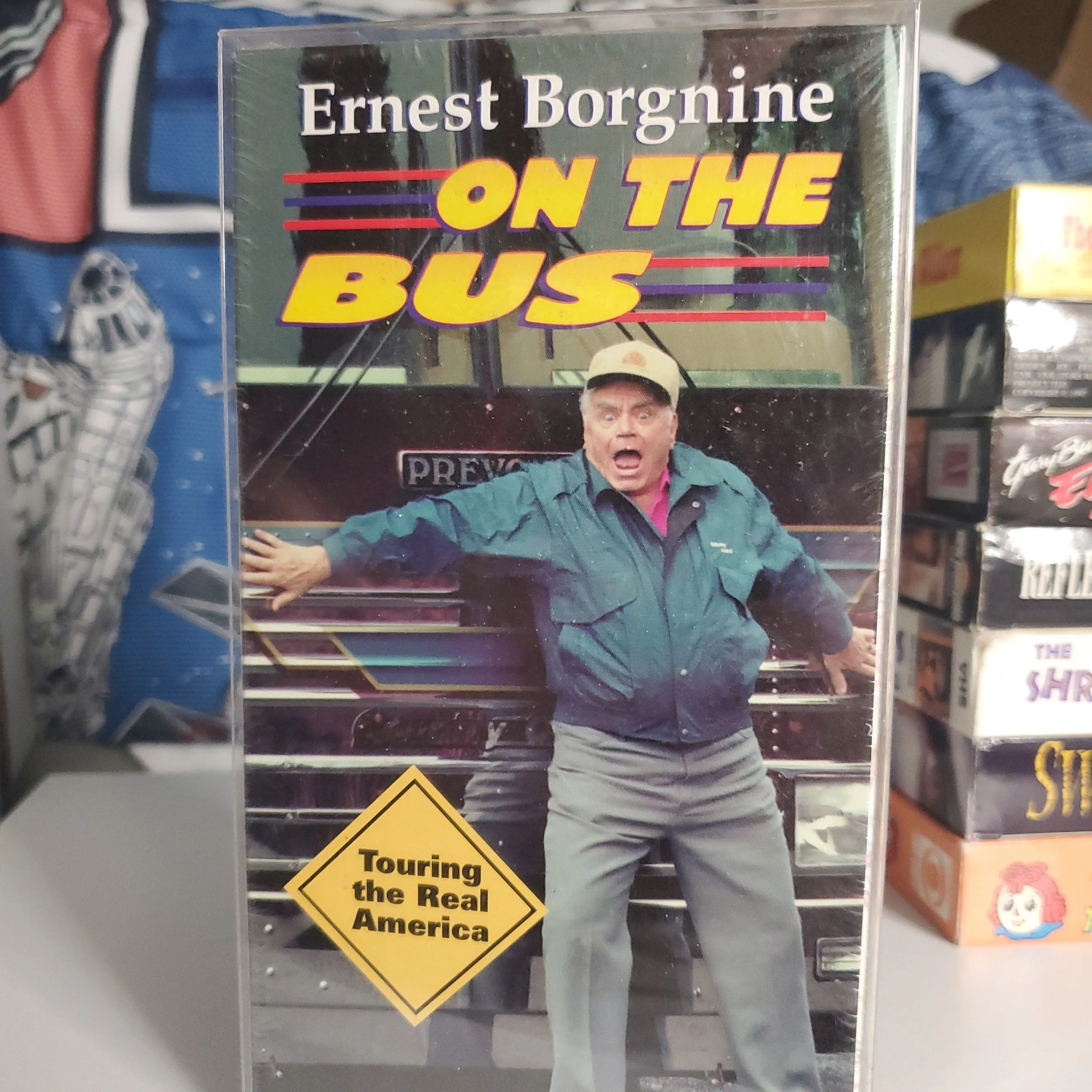 Product image for Ernest Borgnine "On the Bus" (factory sealed)