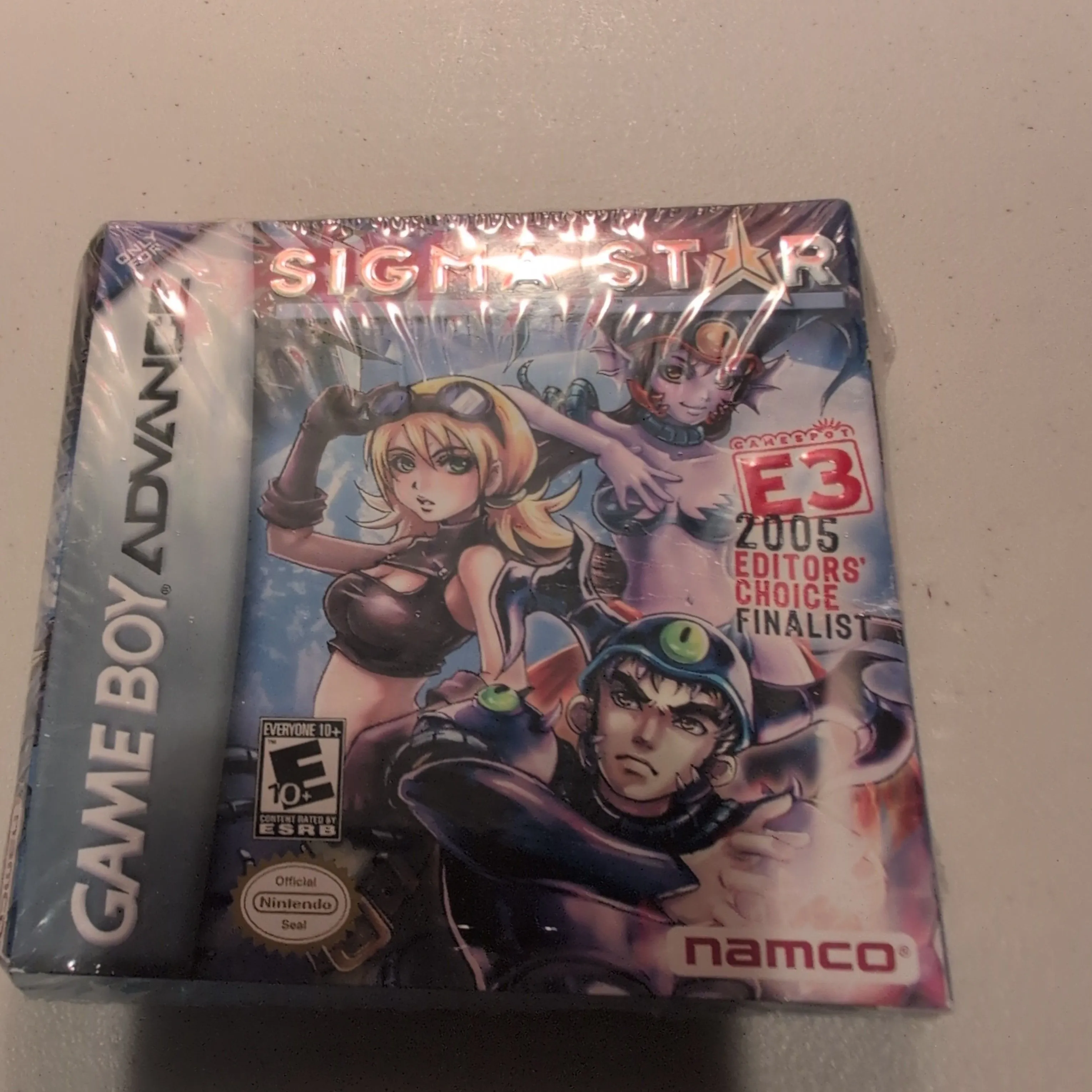 Product image for game boy advance sigma star. factory sealed