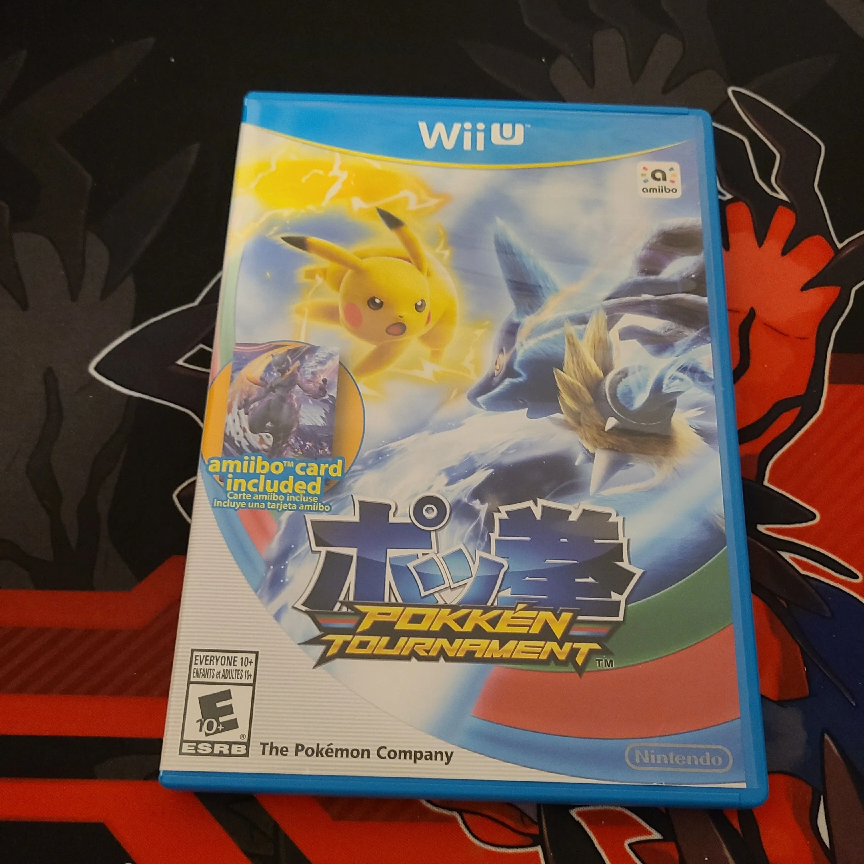 Product image for WII U Poken Tournament with Mewtwo Amiibo Card
