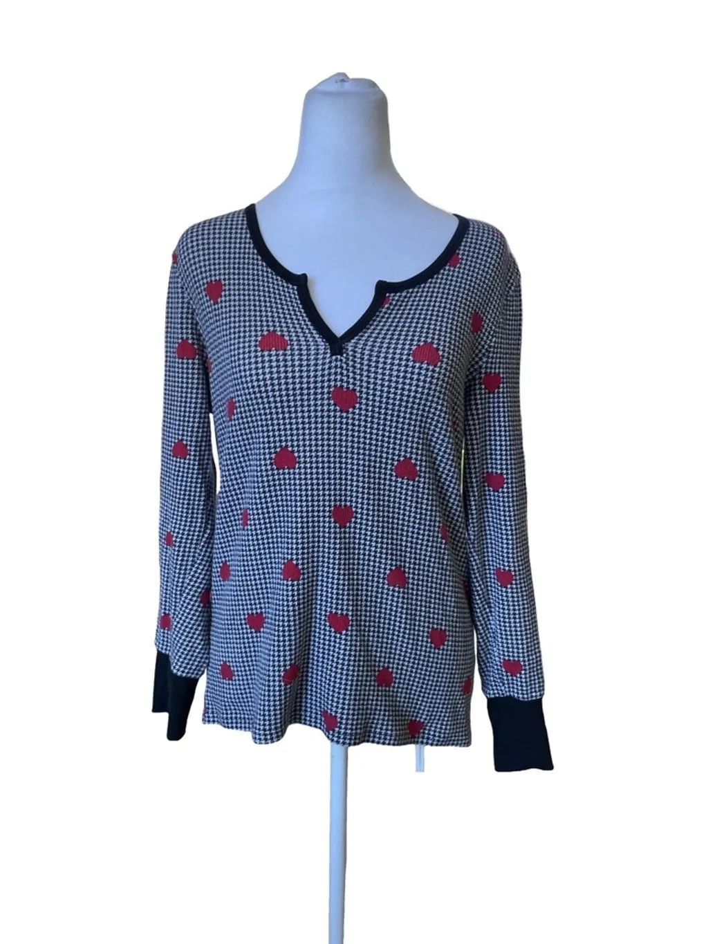 Product image for Women's Victoria's Secret Top, S, Black & Red