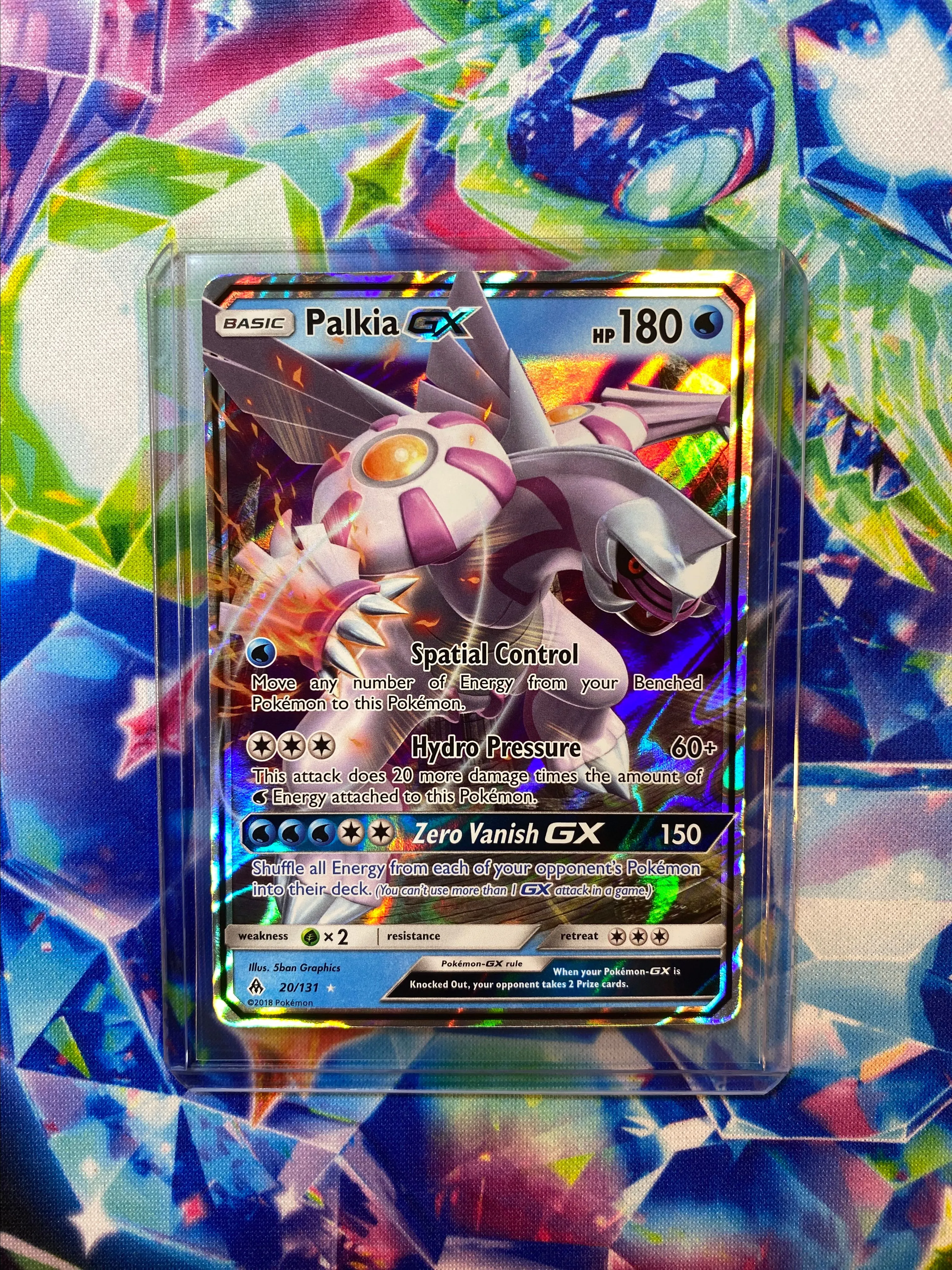 palkia gx pokemon card value Palkia GX Full Art - 147/156 - Ultra Prism main image 0