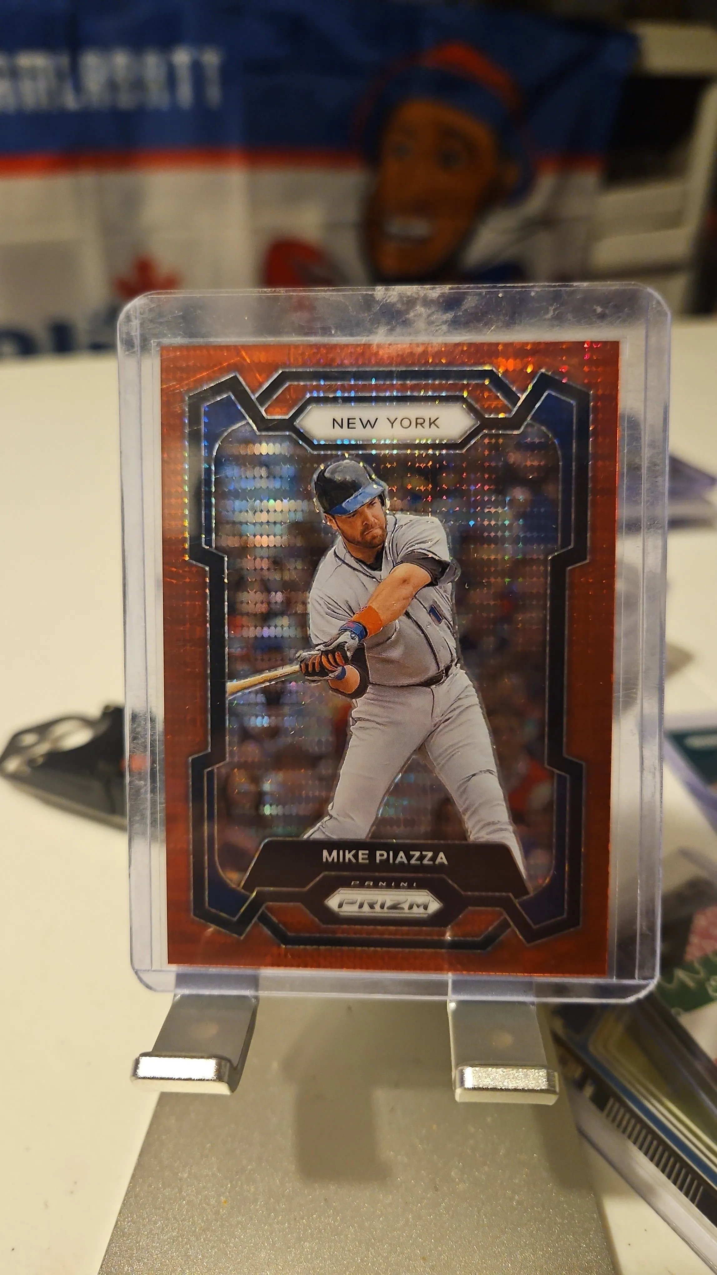 Product image for Mike Piazza #d 297/399....2024 Prizm Red.....Mets