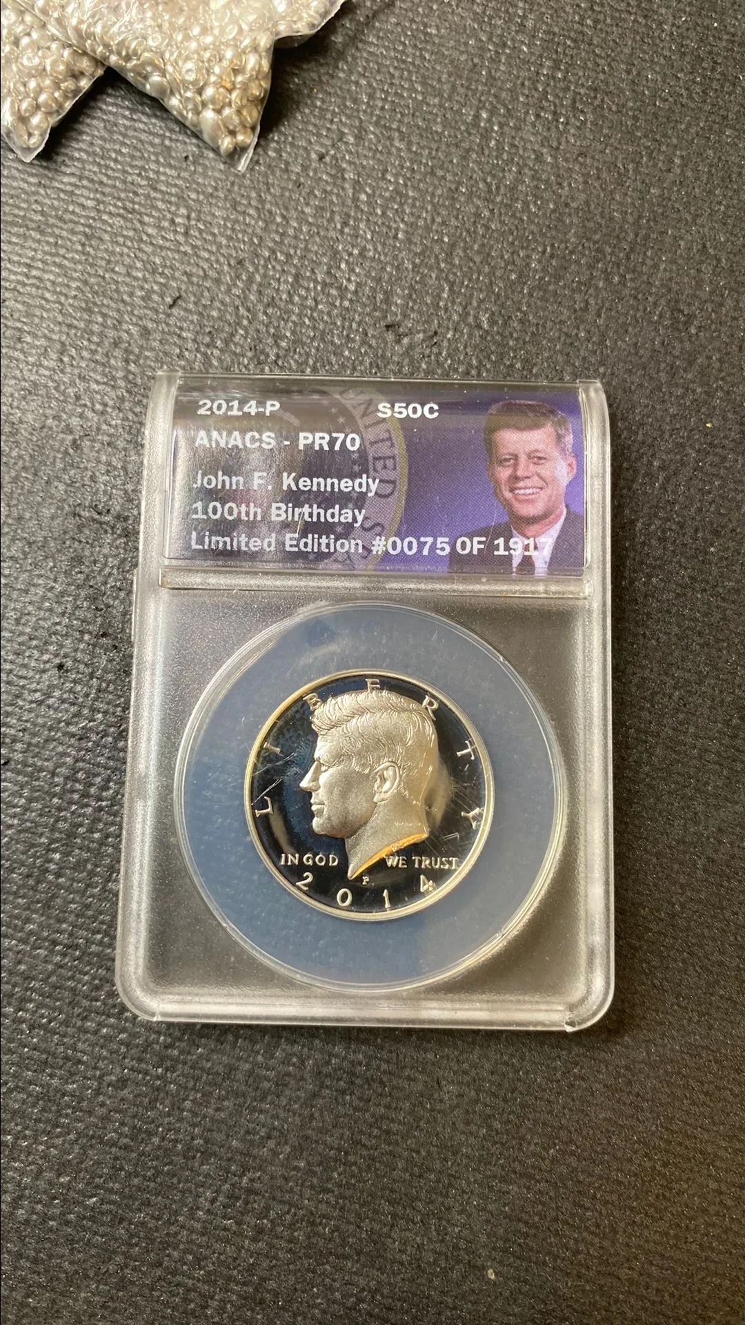 Product image for 2014-P PR70 silver Kennedy