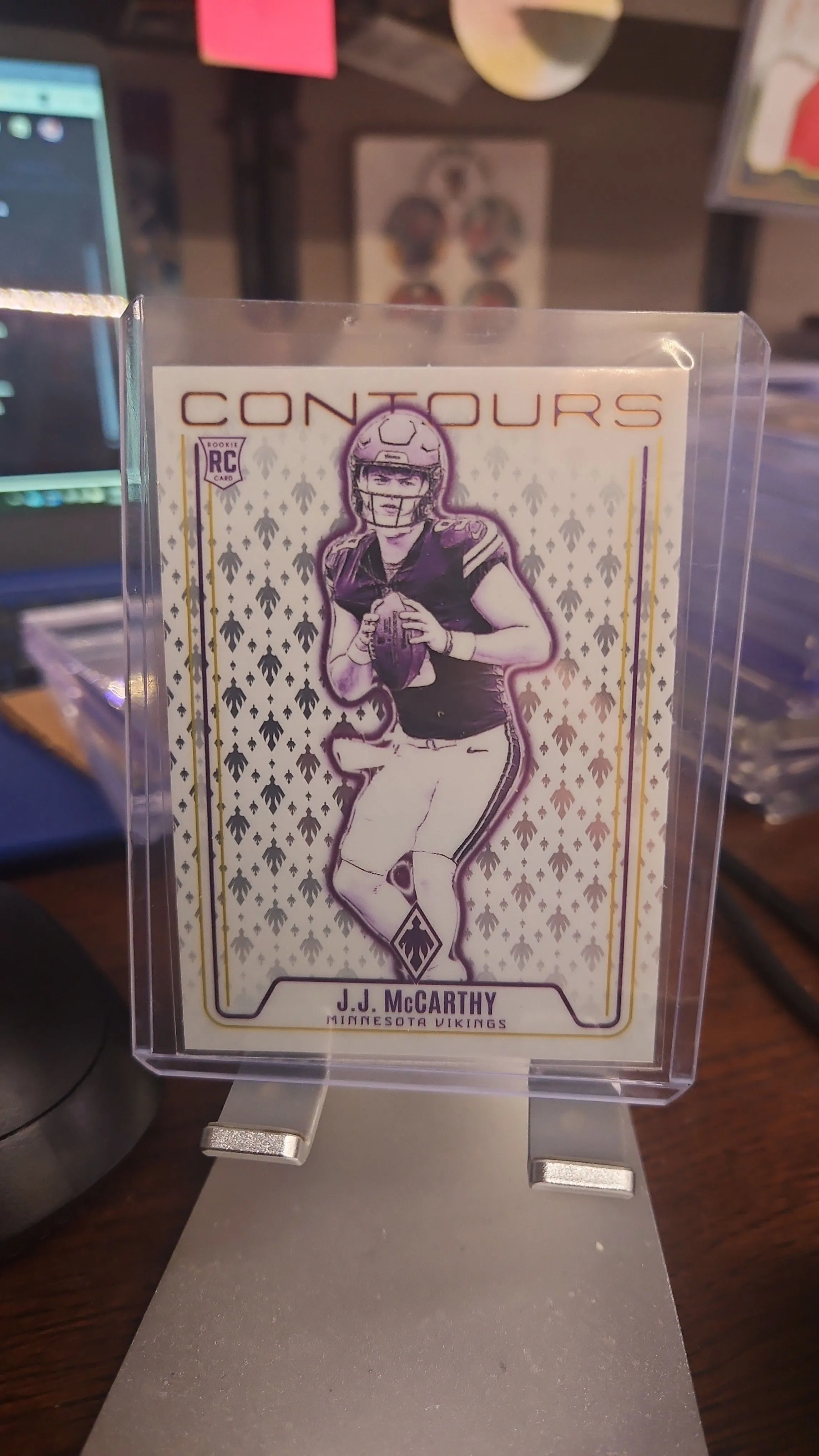 Product image for JJ McCarthy Rookie..2024 Phoenix Contours..Vikings