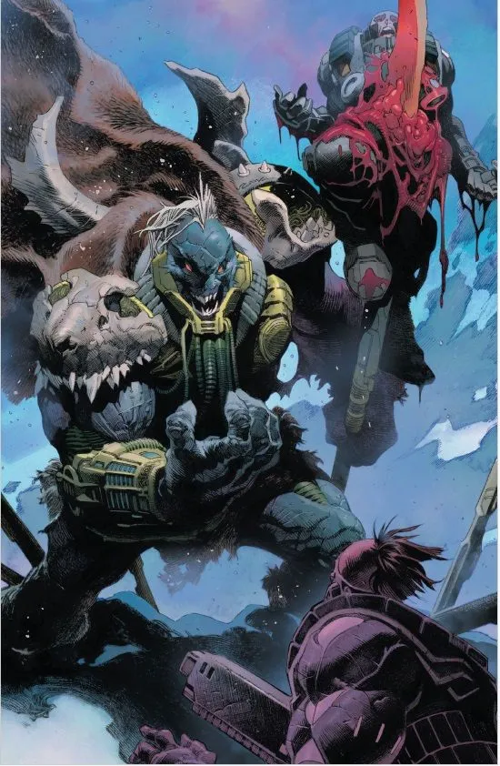 Product image for PLANET DEATH #1 (OF 4) Tomas Giorella Exclusive FOIL LTD to 250