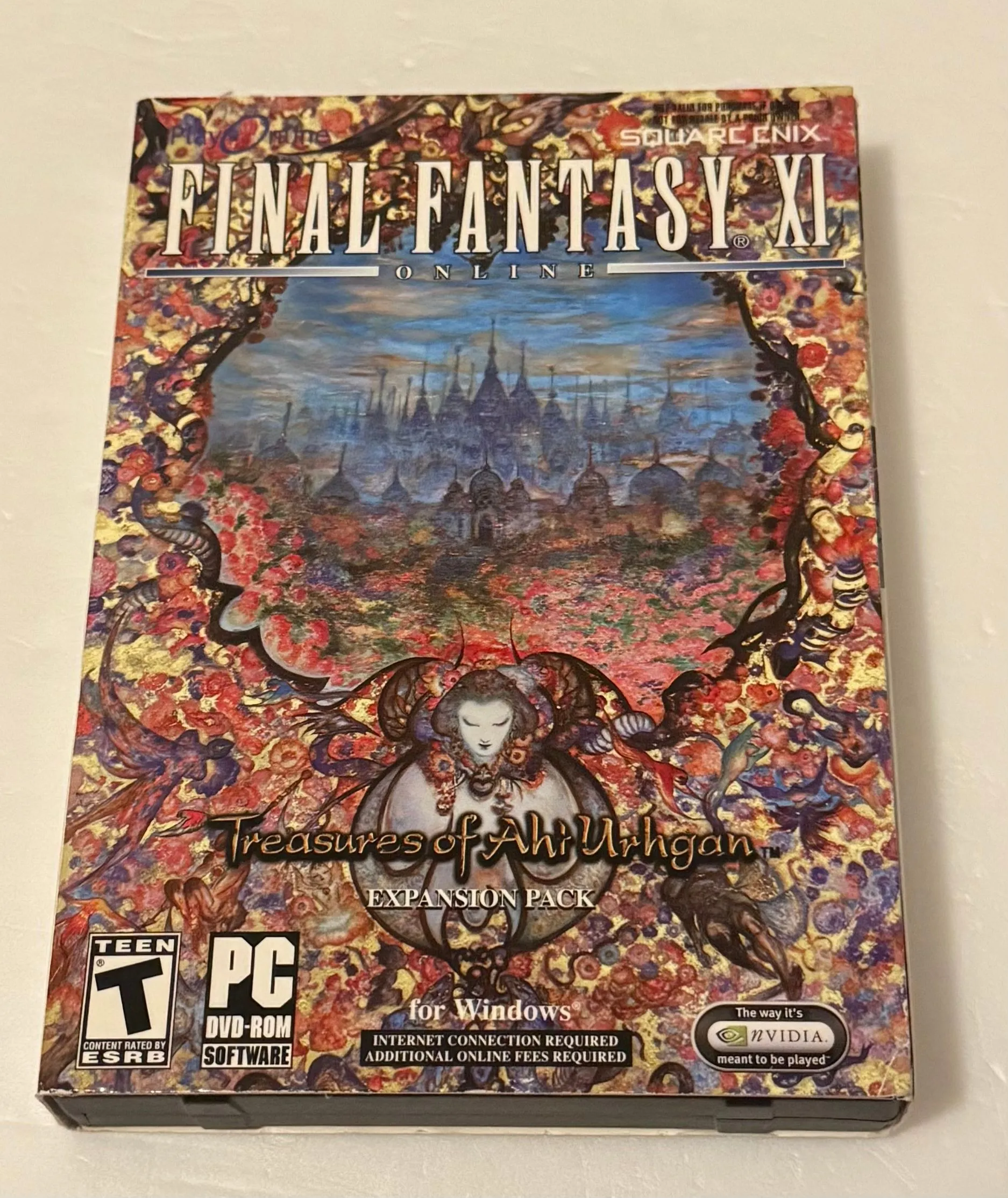 Product image for PC DVD-ROM copy of Final Fantasy XI Online: Treasures of Aht Urhgan