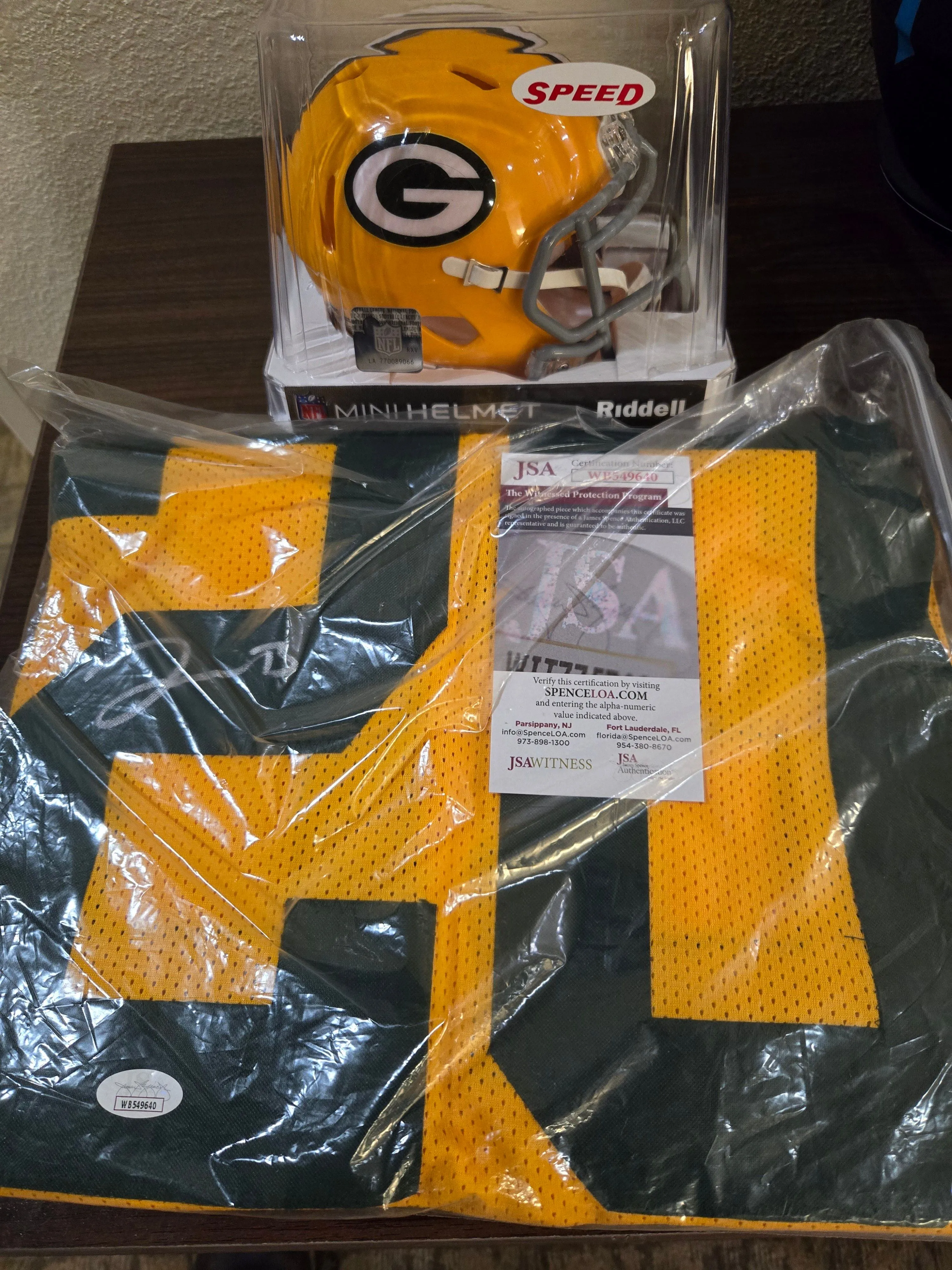 Product image for Javon Bullard Green Bay Packers and unsigned mini