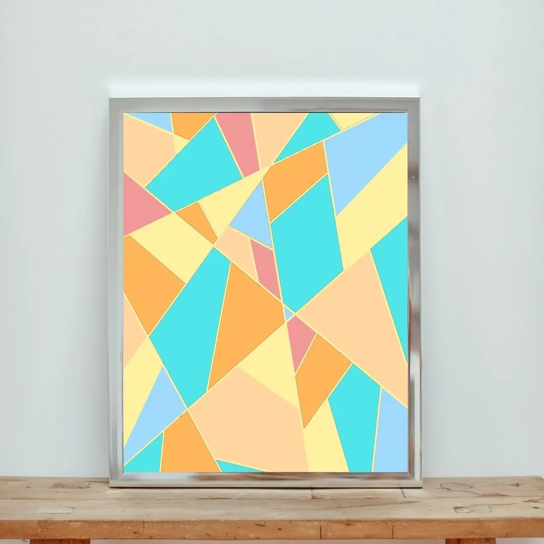 Product image for Colored shapes