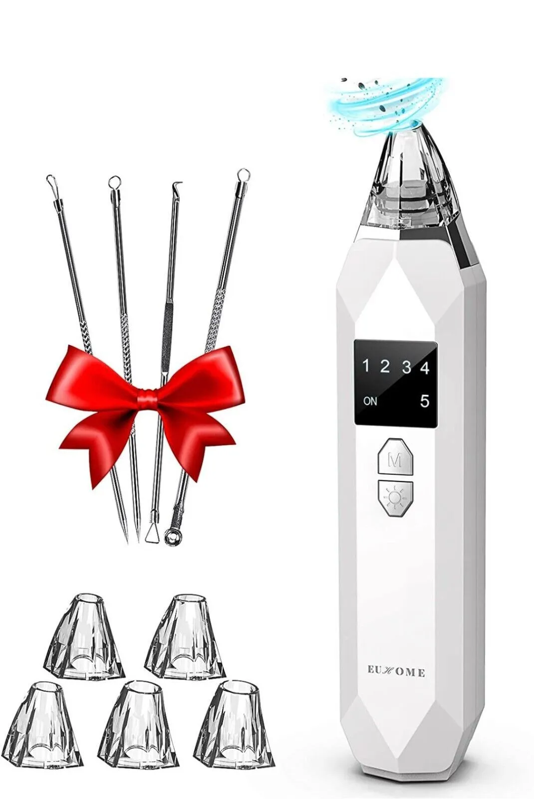 Product image for Electric Blackhead Remover Facial Vacuum Cleaner Acne Rechargeable Cleaning Tool