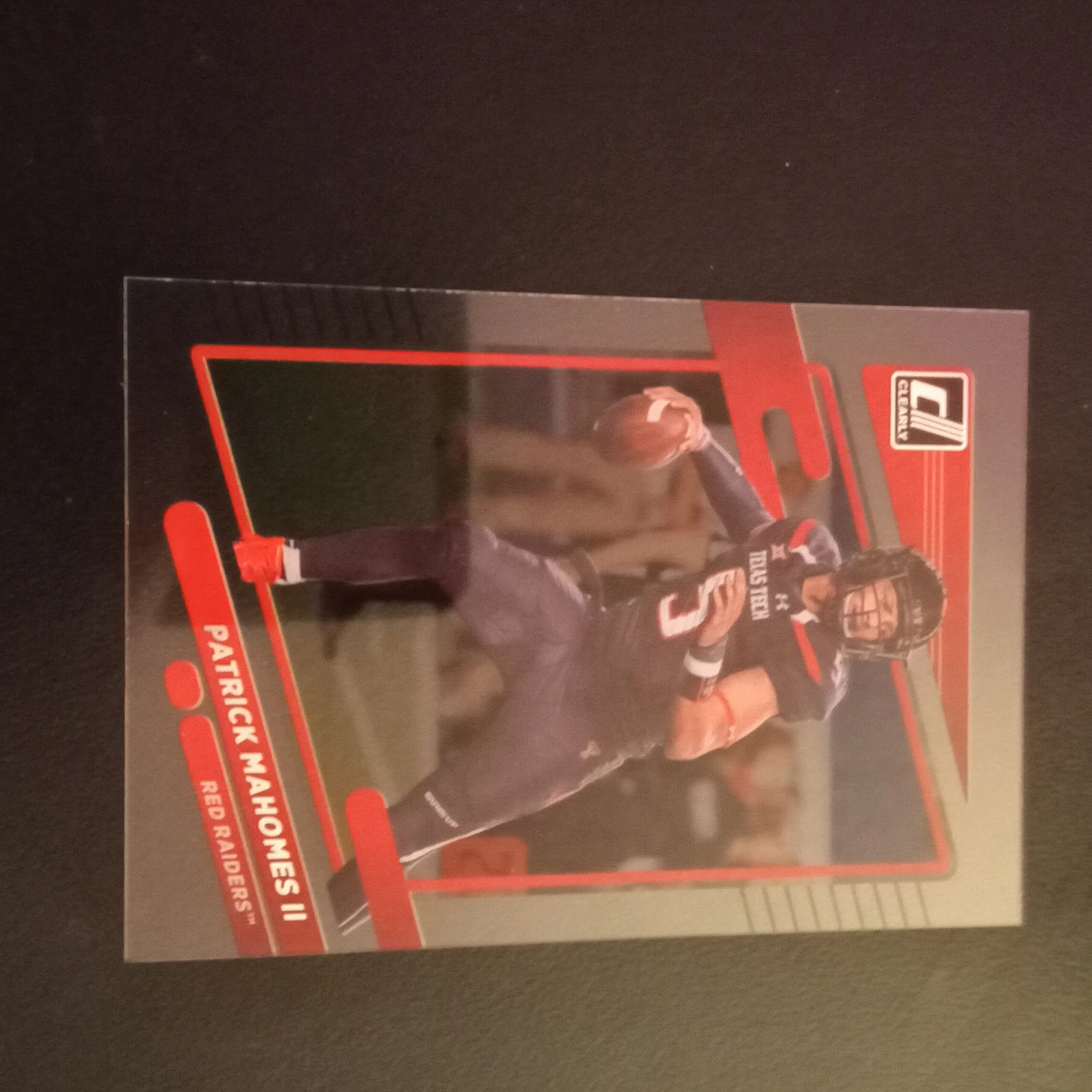 Product image for Patrick mahomes clearly card