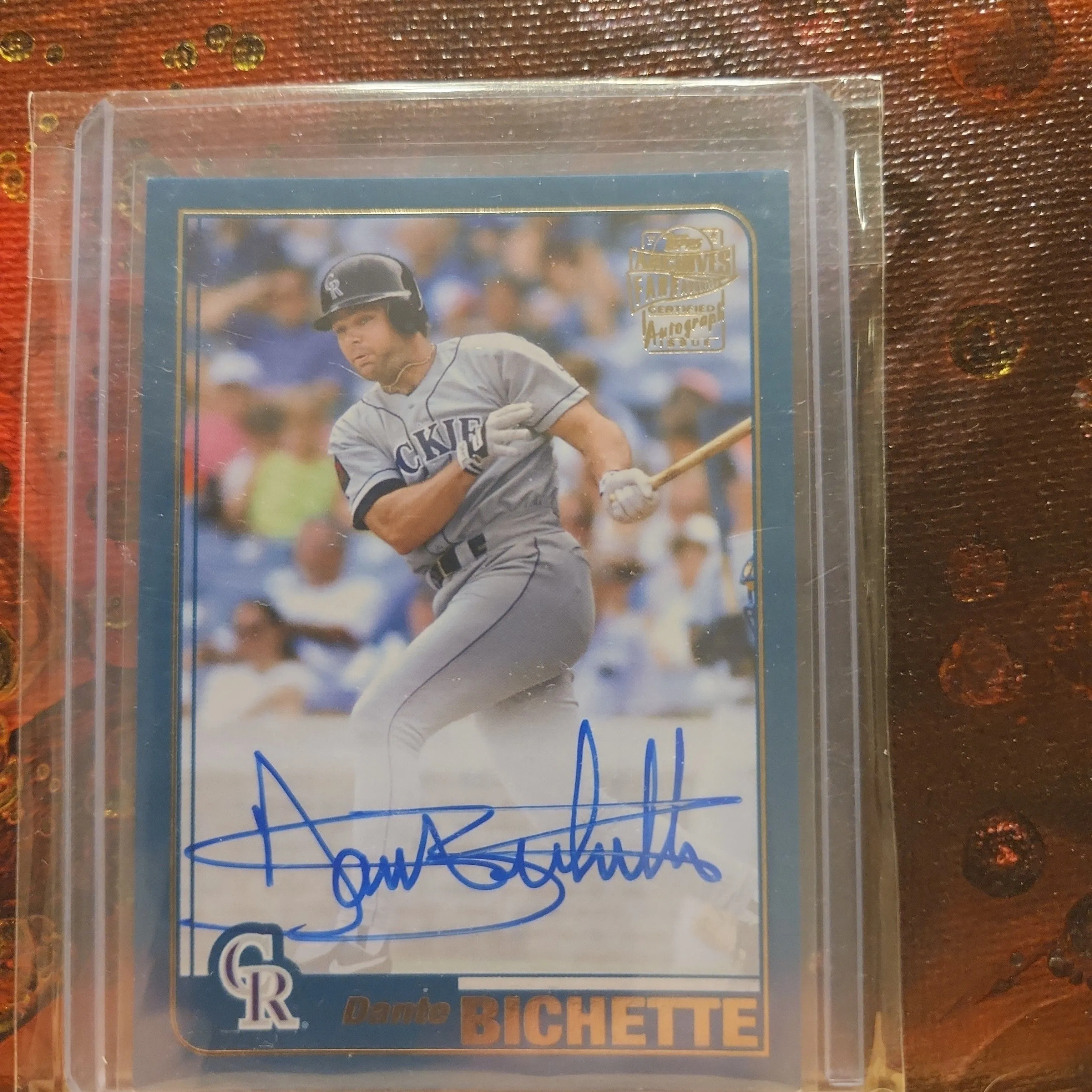 Product image for 2021 Topps Archives Dante Bichette Fan Favorite auto