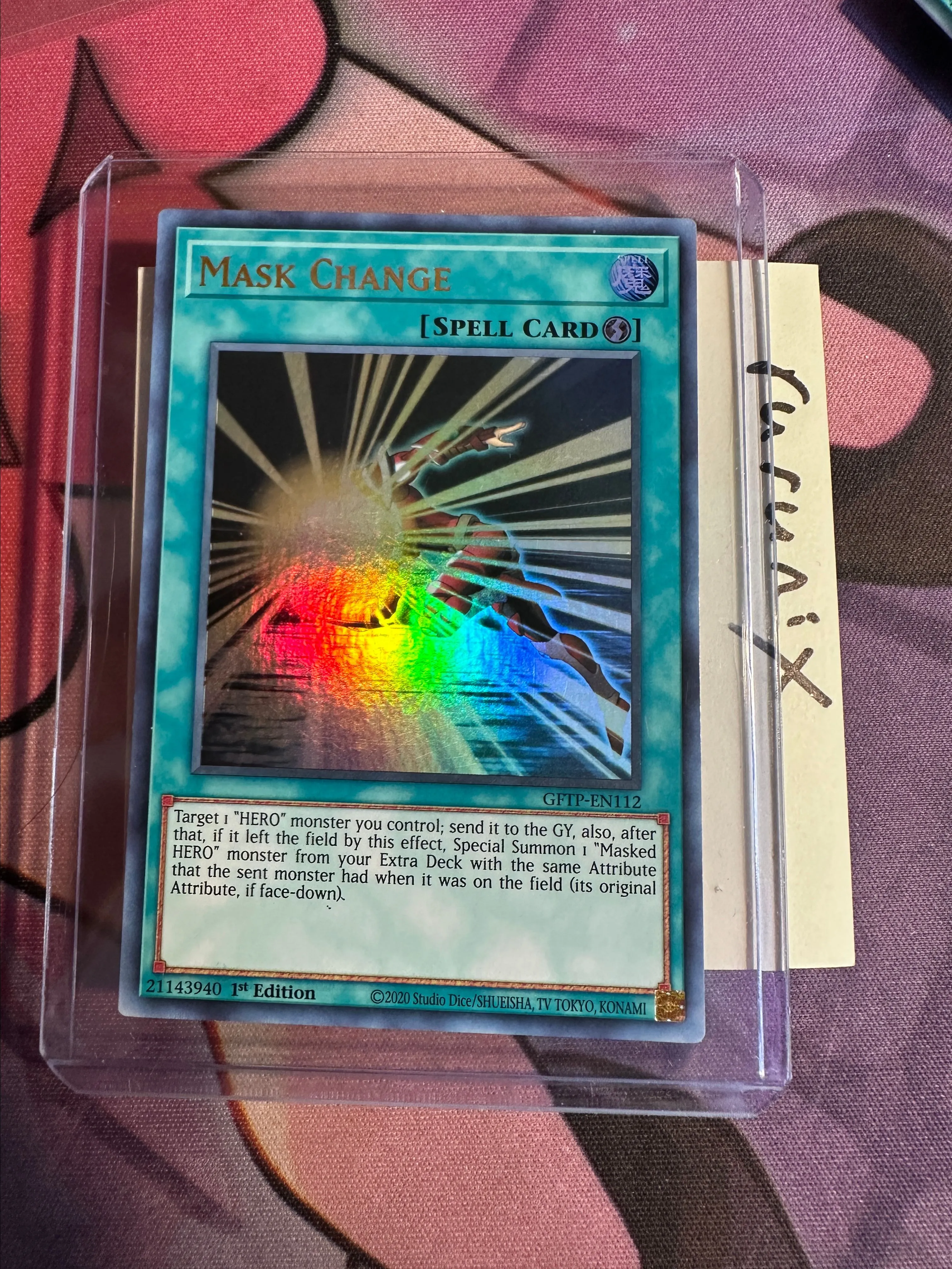 yugioh 2020 tin of lost memories card list price Yugioh Mask Change PGL3-EN083 Gold Rare 1st Edition Near Mint